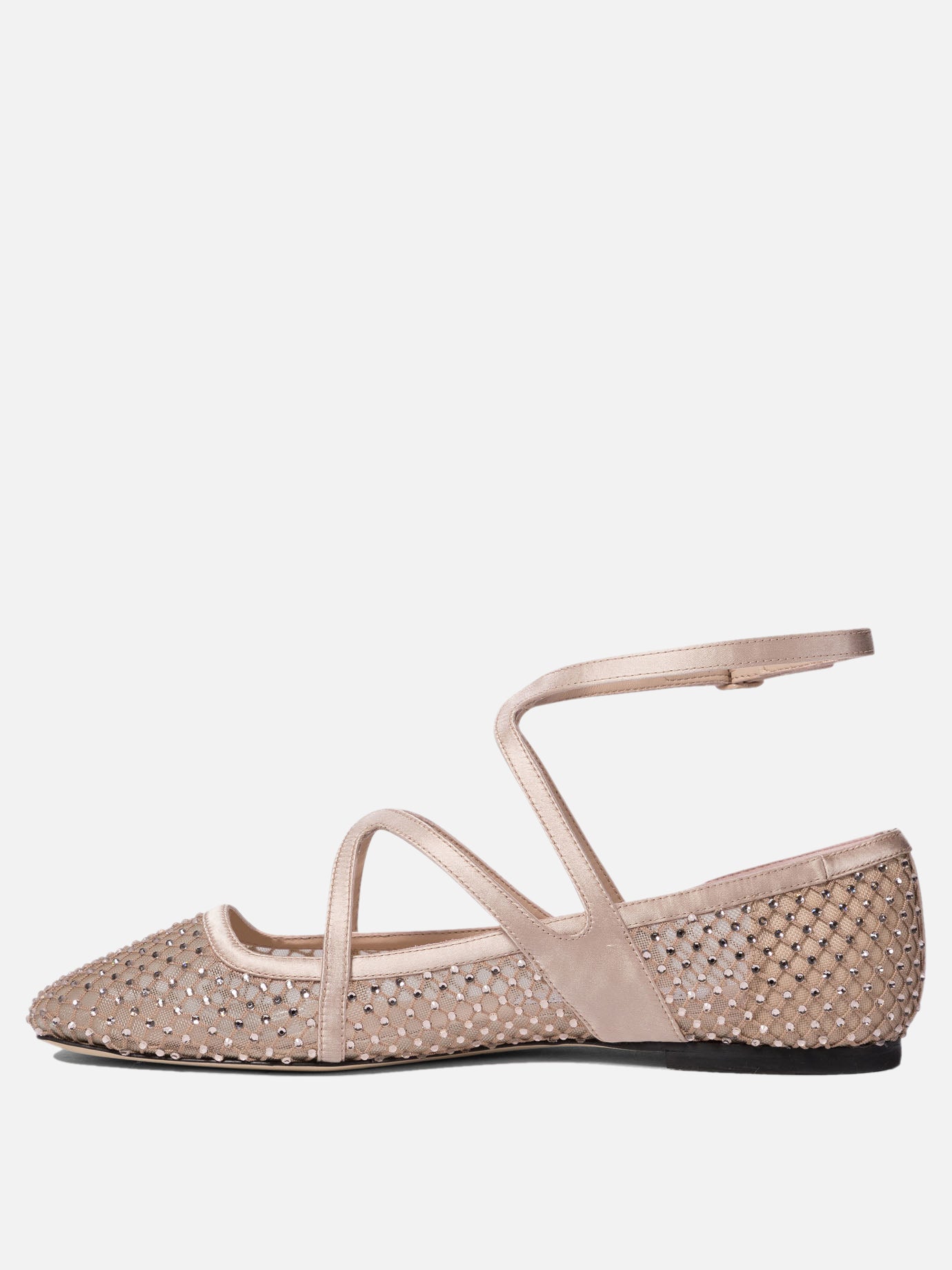 Ballerine classiche 80% polyamide 20% leather - 95% leather 5% rubber  Rosa - Jimmy Choo Donna | PDP | VIETTI Online Store | thumbnail_3