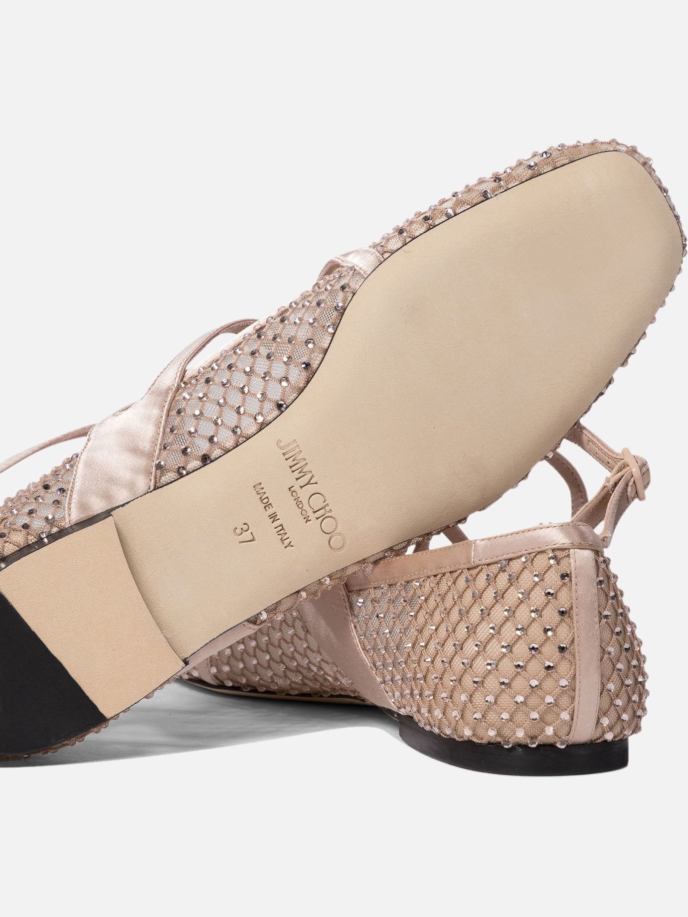 Ballerine classiche 80% polyamide 20% leather - 95% leather 5% rubber  Rosa - Jimmy Choo Donna | PDP | VIETTI Online Store | Zoom-Modal_5
