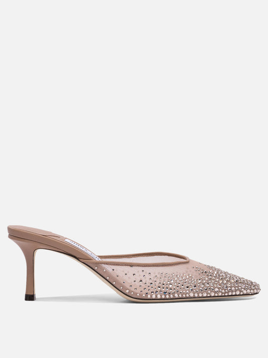 Mule 100% leather - 100% leather  Rosa - Jimmy Choo Donna | PLP | VIETTI Online Store 
