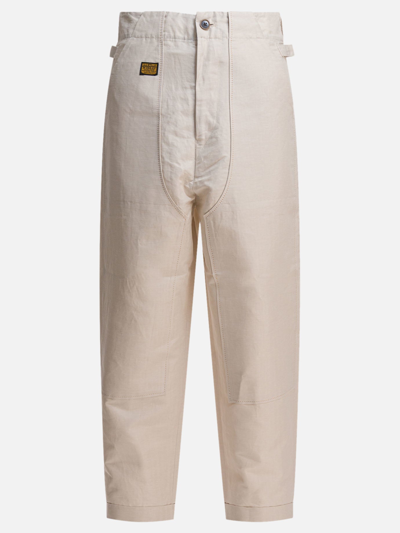 Cargo & parachute trousers Solid colour  Beige - KAPITAL Men | PDP | VIETTI Online Store | Zoom-Modal
