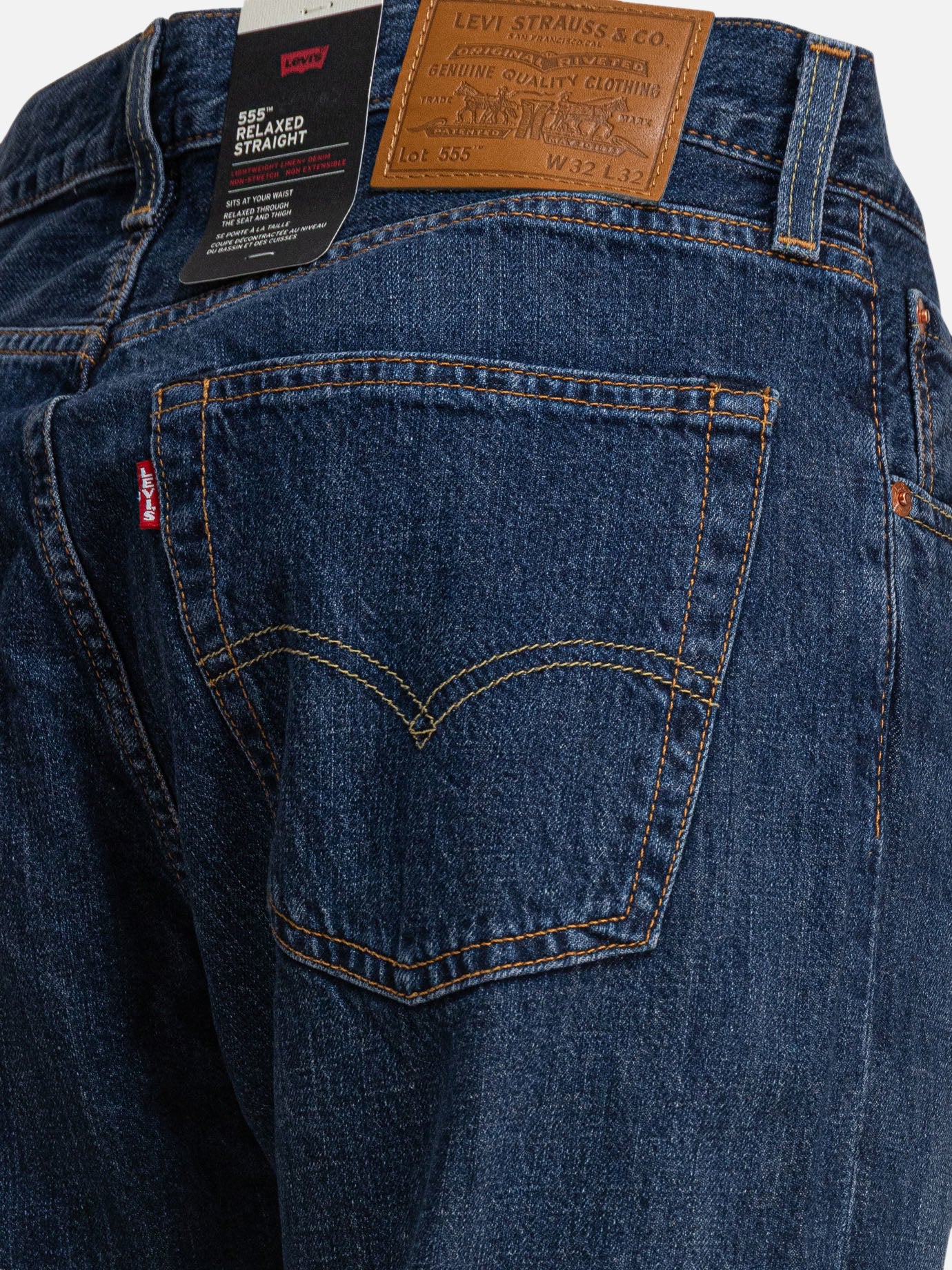 Straight-leg jeans Solid colour  Blue - Levi's Men | PDP | VIETTI Online Store | Zoom-Modal_4
