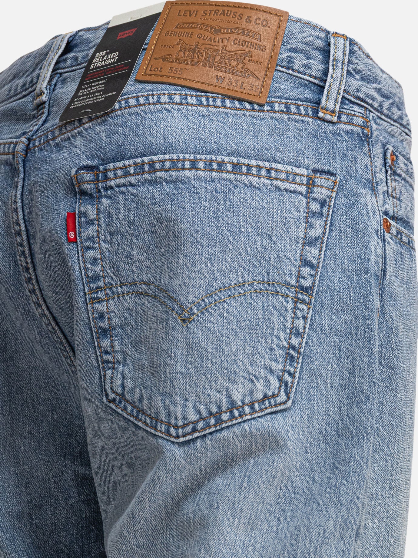 Straight-leg jeans Solid colour  Blue - Levi's Men | PDP | VIETTI Online Store | Zoom-Modal_4
