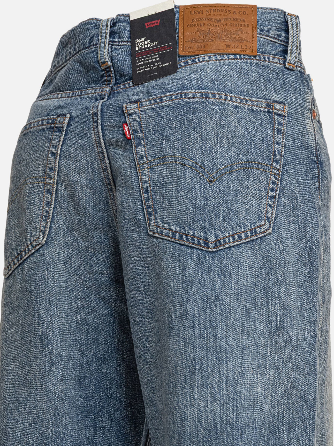 Wide-leg jeans Solid colour  Blue - Levi&#39;s Men | PDP | VIETTI Online Store | thumbnail_3