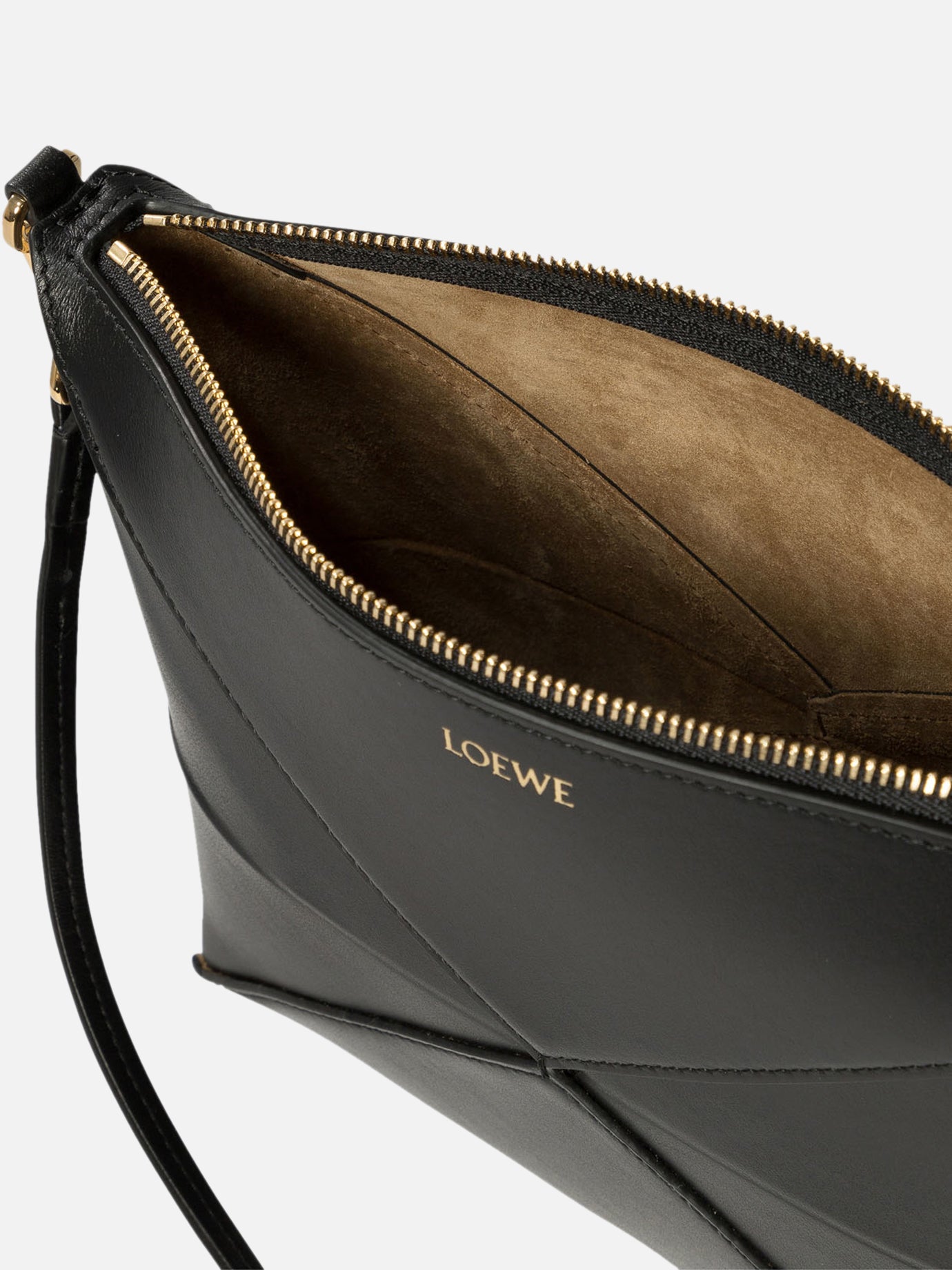 Loewe "Puzzle Fold" shoulder bag Black