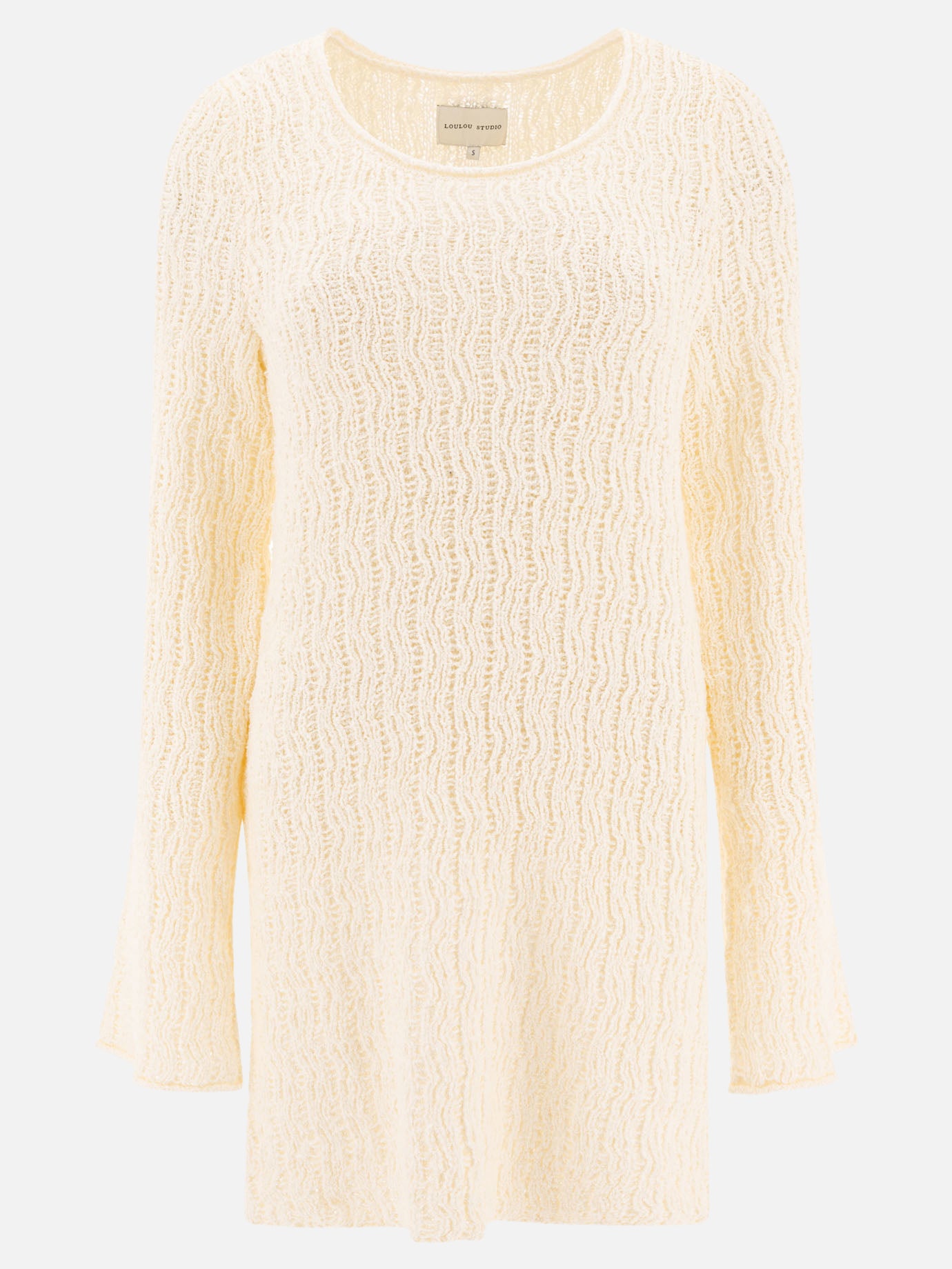 Mini dresses Embroidered  White - Loulou Studio Women | PDP | VIETTI Online Store | thumbnail