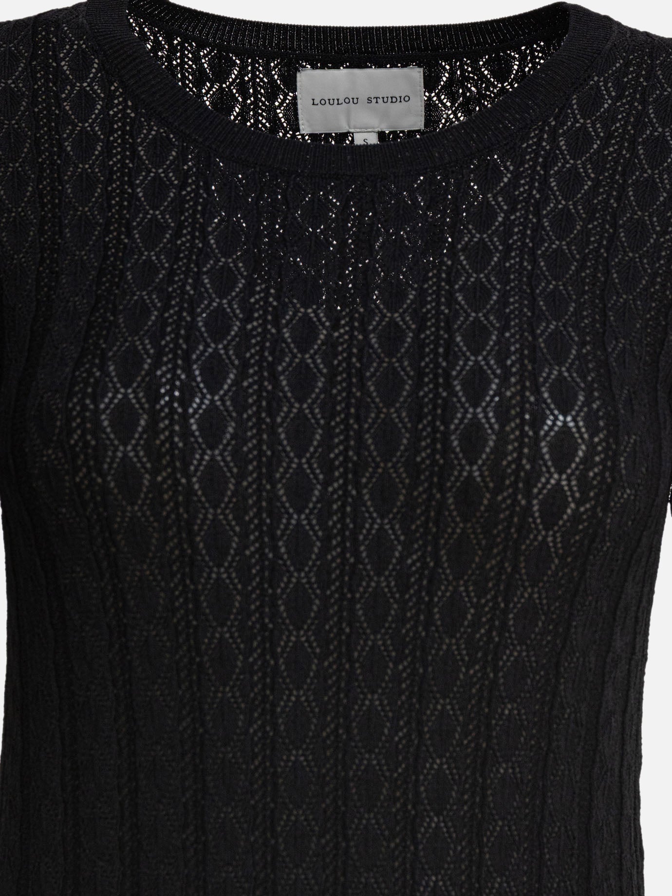 Long dresses Embroidered  Black - Loulou Studio Women | PDP | VIETTI Online Store | thumbnail_3