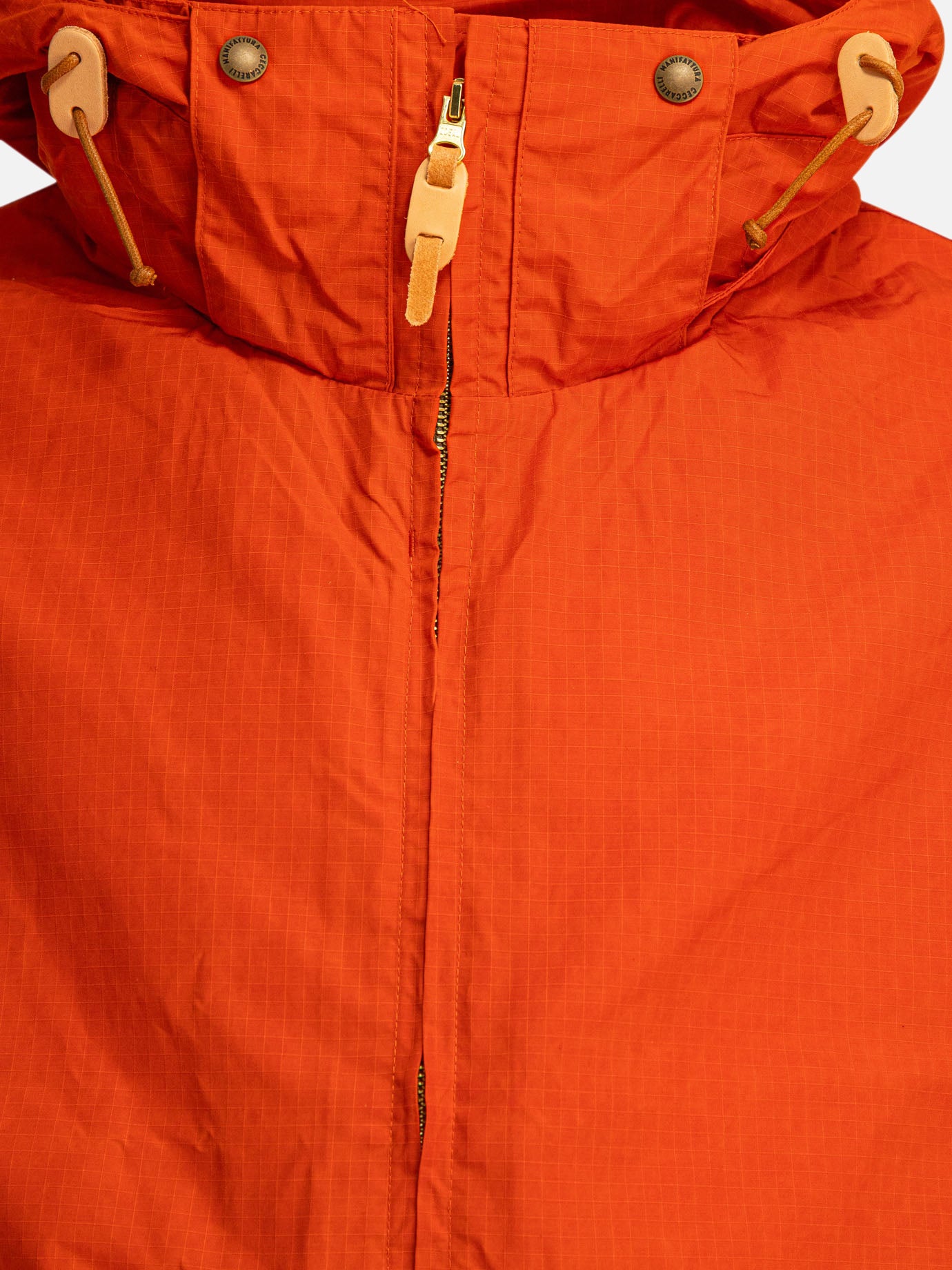 Overshirt jackets Solid colour  Orange - Manifattura Ceccarelli Men | PDP | VIETTI Online Store | thumbnail_3