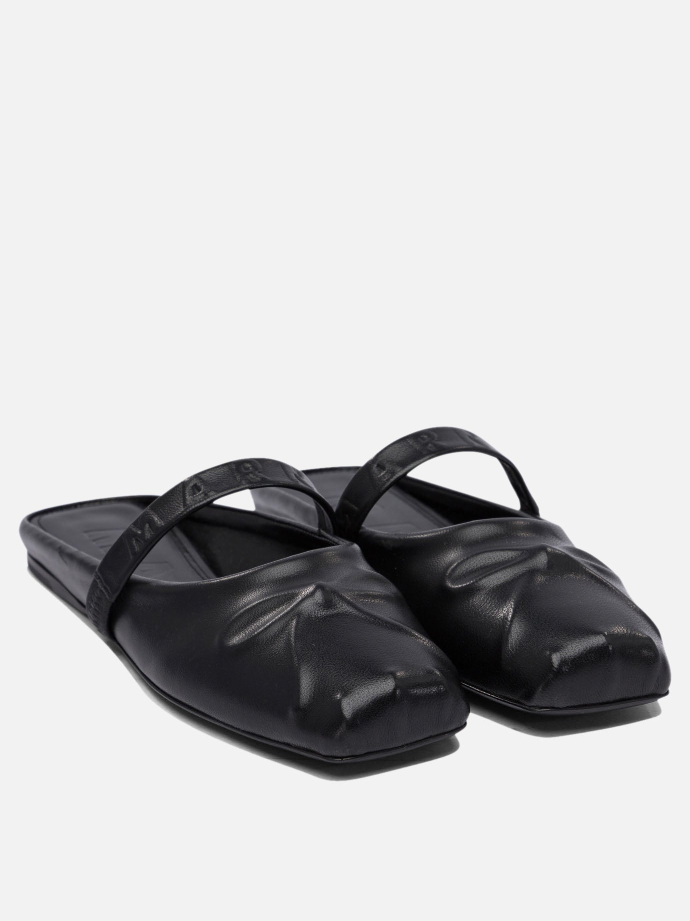 Ballerine Mary Jane 100% leather - 80% leather 20% rubber  Nero - Marni Donna | PDP | VIETTI Online Store | Zoom-Modal_2
