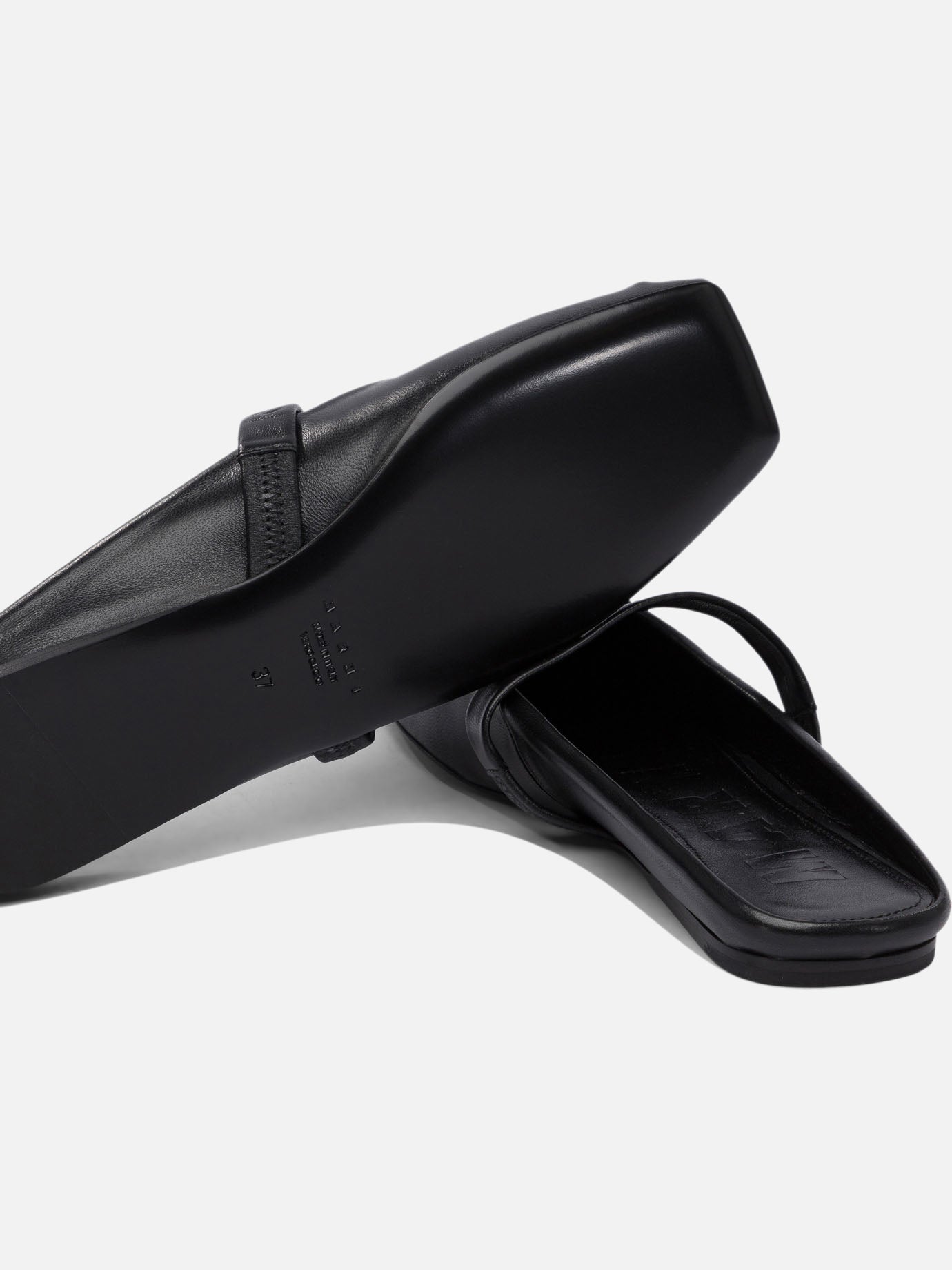 Ballerine Mary Jane 100% leather - 80% leather 20% rubber  Nero - Marni Donna | PDP | VIETTI Online Store | Zoom-Modal_5
