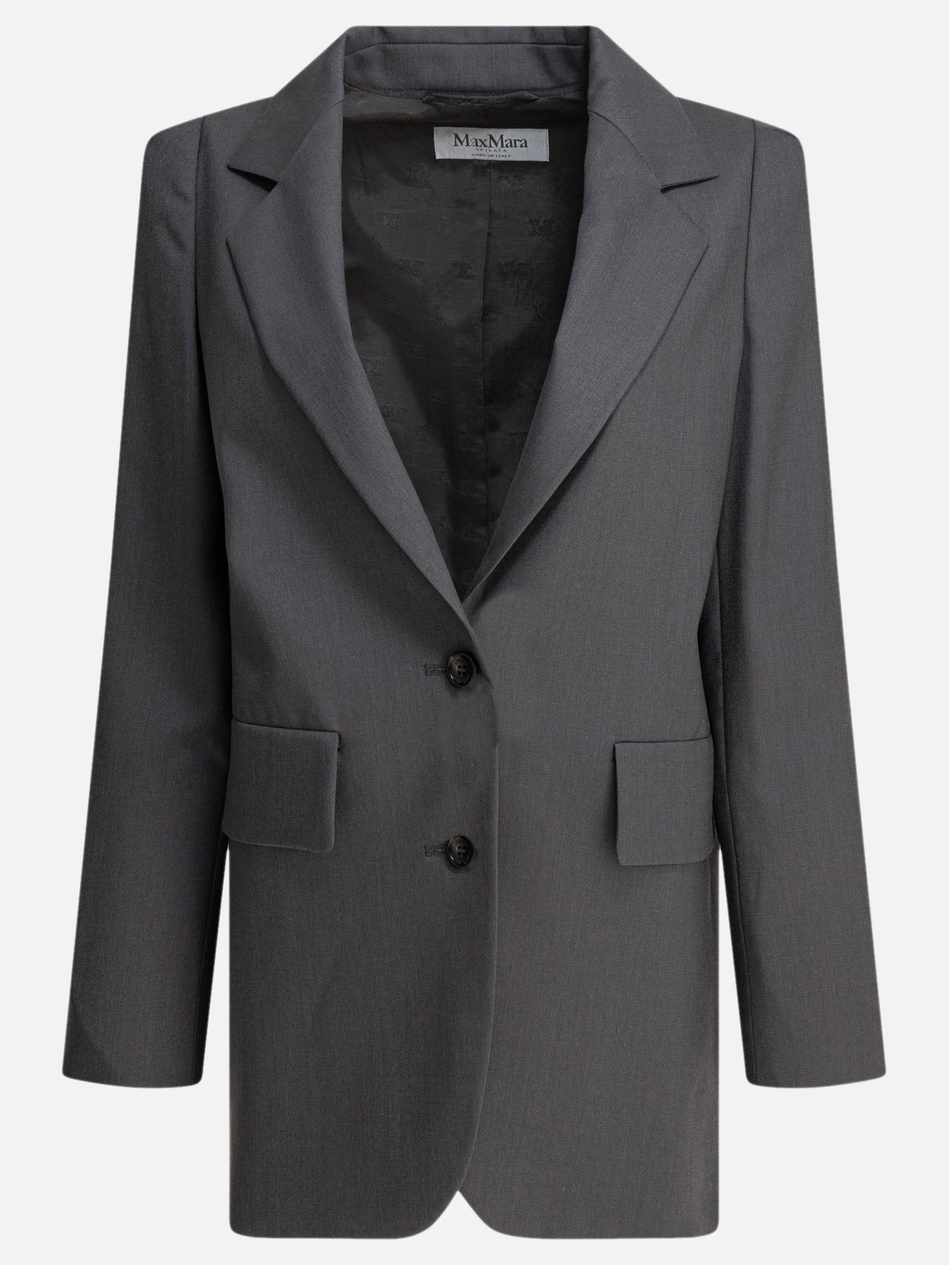 Blazers Solid colour  Grey - Max Mara Women | PDP | VIETTI Online Store | Zoom-Modal
