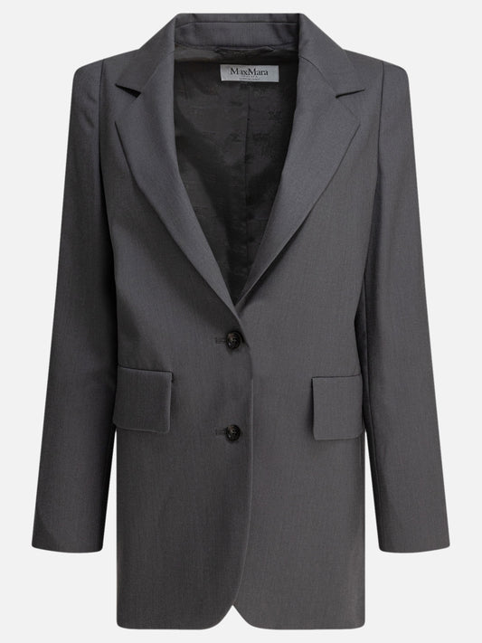 Blazer Solid colour  Grigio - Max Mara Donna | PLP | VIETTI Online Store 
