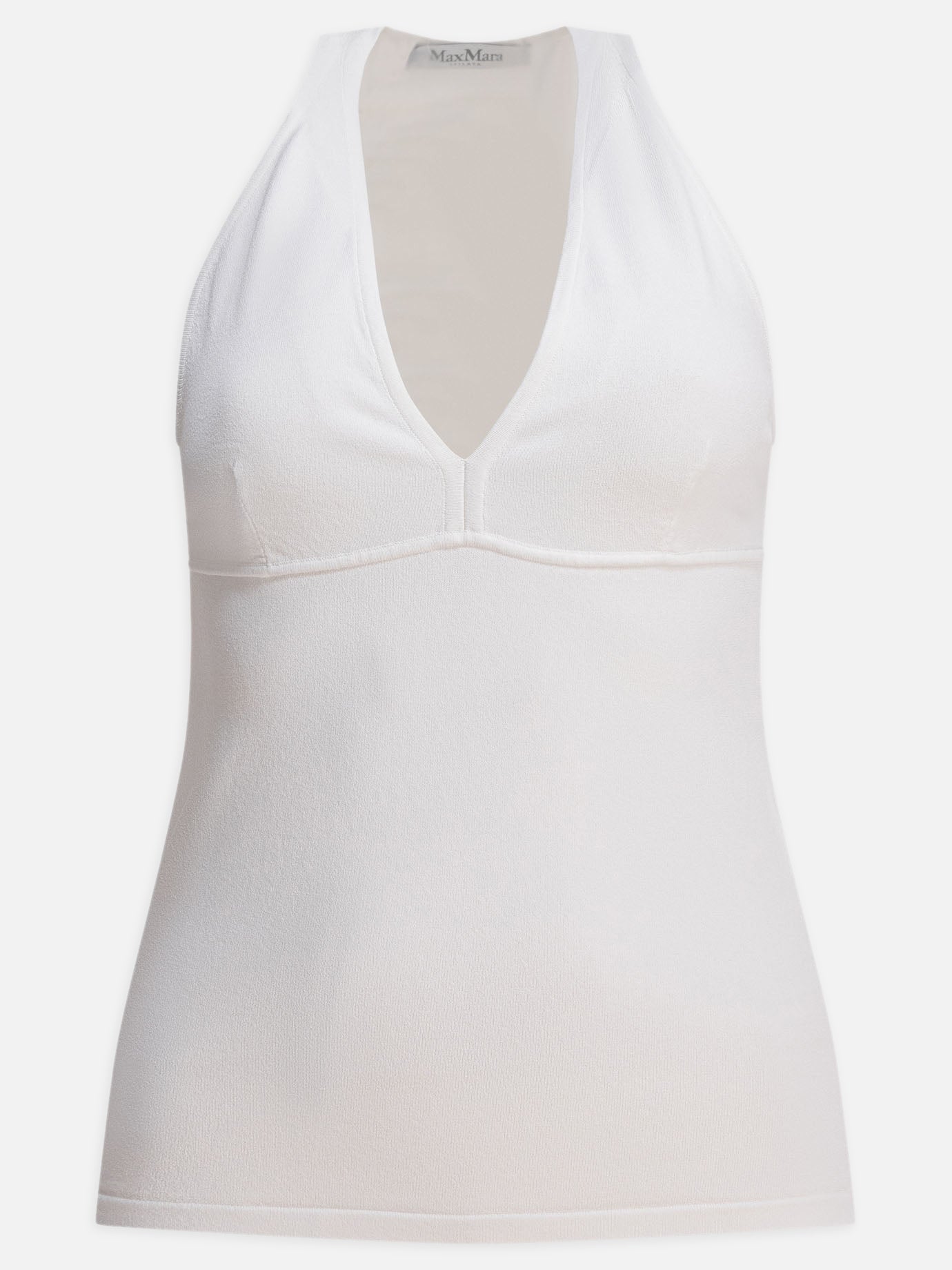 Canotte Solid colour  Bianco - Max Mara Donna | PDP | VIETTI Online Store | thumbnail
