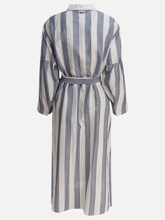 Abiti lunghi Striped  Bianco - Max Mara S Donna | PDP | VIETTI Online Store | 2

