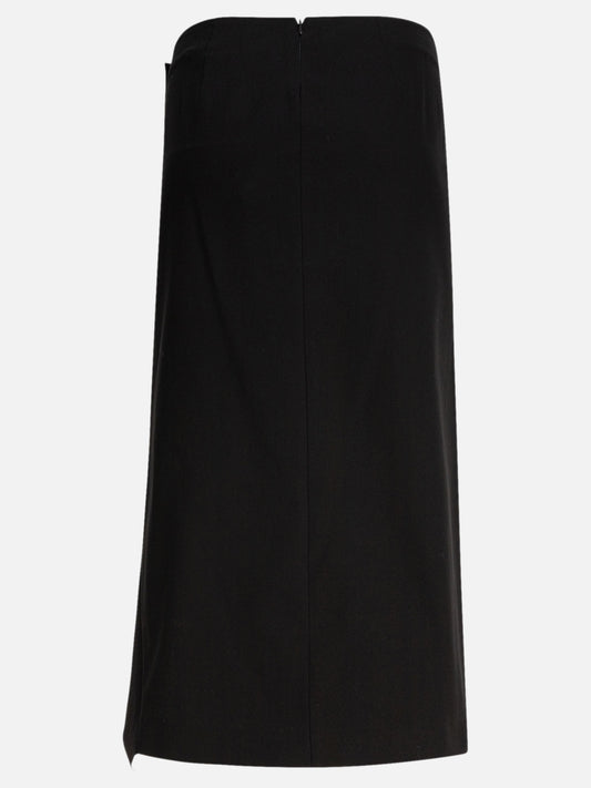 Gonne midi Solid colour  Nero - Max Mara Sportmax Donna | PLP | VIETTI Online Store | 2
