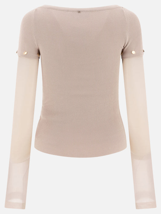 T-shirt girocollo Solid colour  Rosa - Max Mara Sportmax Donna | PLP | VIETTI Online Store | 2
