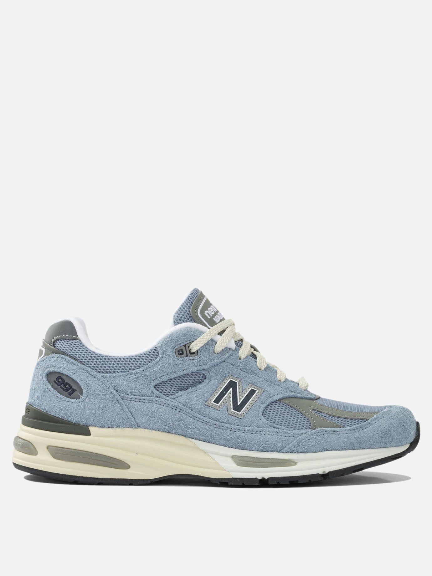 Low top sneakers 100% suede - 100% rubber  Light blue - New Balance Men | PDP | VIETTI Online Store | Zoom-Modal
