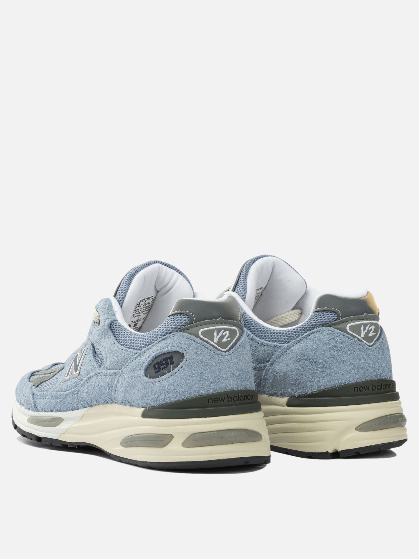 Low top sneakers 100% suede - 100% rubber  Light blue - New Balance Men | PDP | VIETTI Online Store | Zoom-Modal_4
