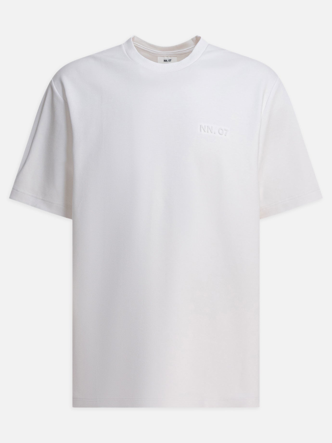 T-shirt girocollo Solid colour  Bianco - NN.07 Uomo | PDP | VIETTI Online Store | thumbnail