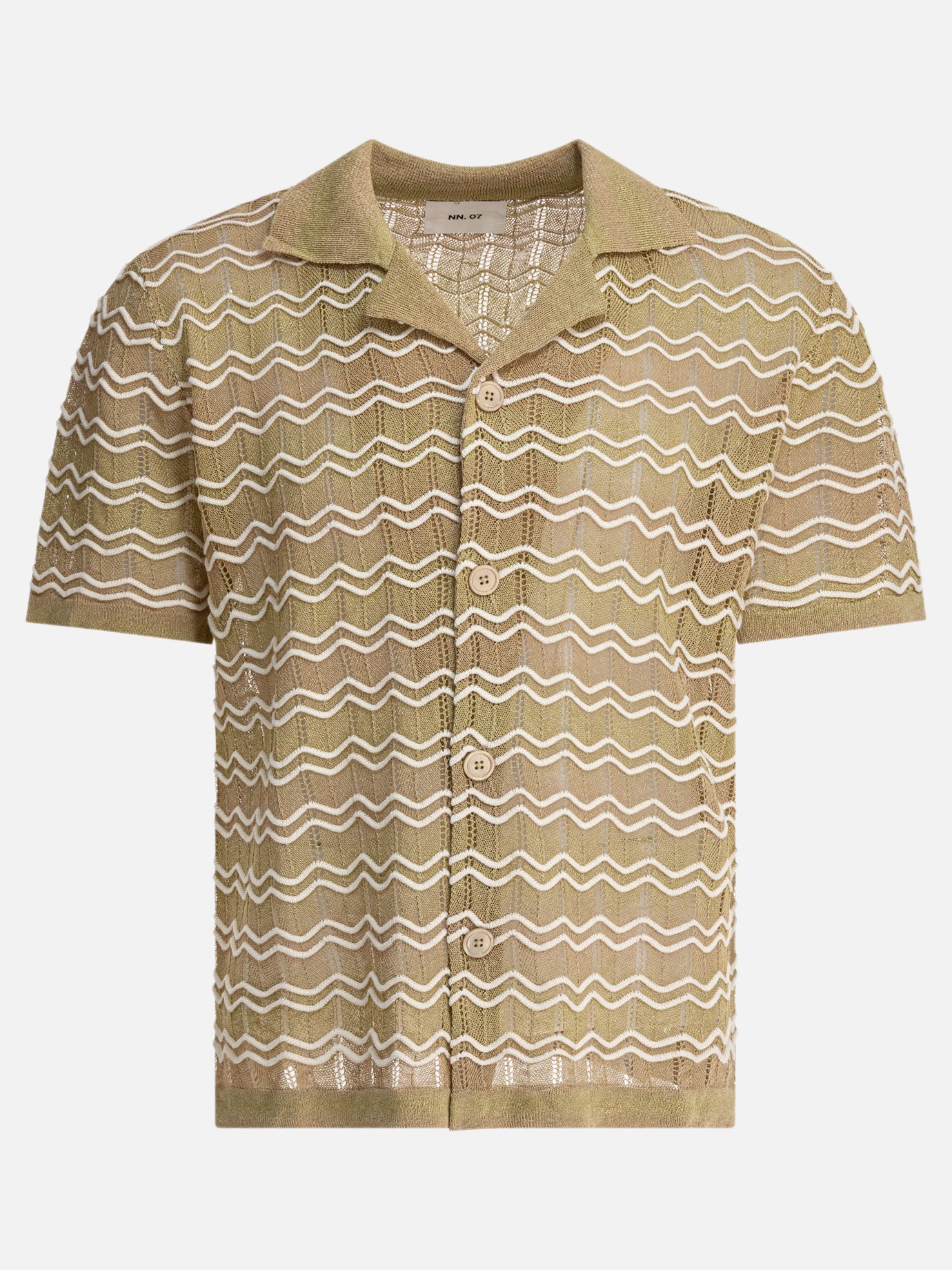 Camicie casual Striped  Beige - NN.07 Uomo | PDP | VIETTI Online Store | Zoom-Modal
