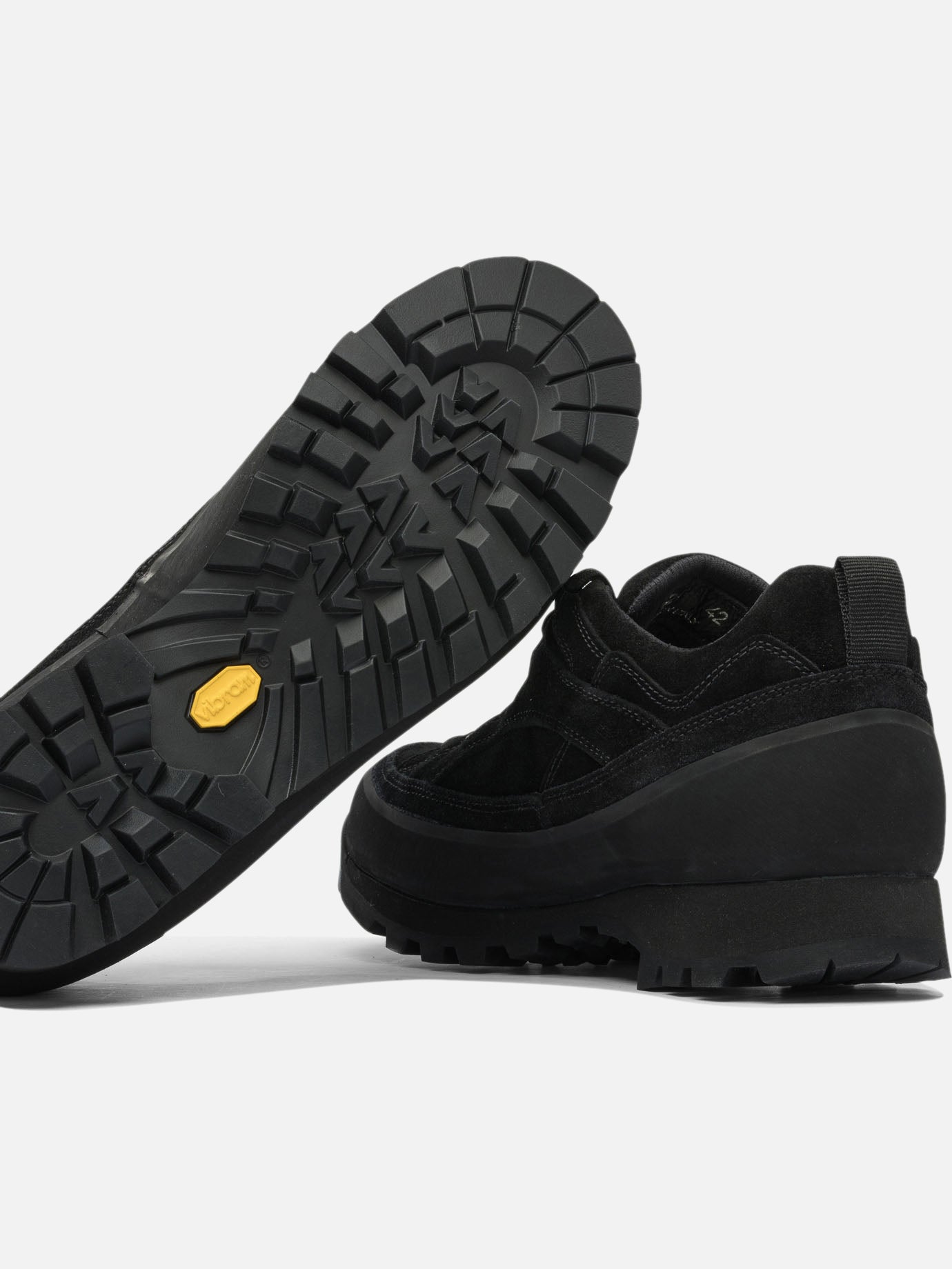 Sneaker basse 100% leather - 100% rubber  Nero - nonnative Uomo | PDP | VIETTI Online Store | thumbnail_5