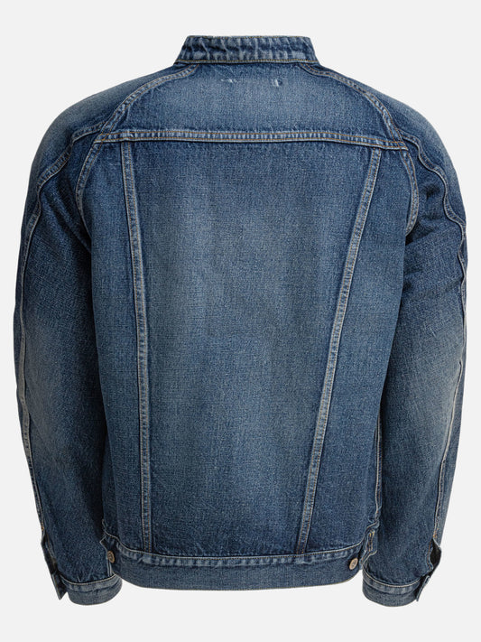 Giacche in denim Solid colour  Blu - nonnative Uomo | PLP | VIETTI Online Store | 2
