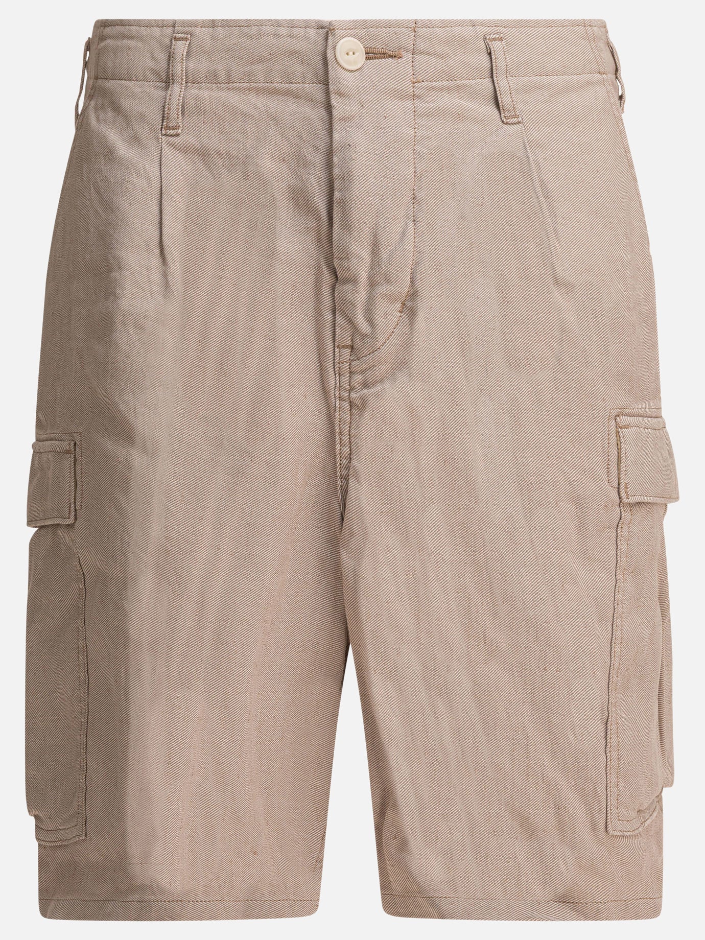 Short cargo Solid colour  Beige - nonnative Uomo | PDP | VIETTI Online Store | thumbnail