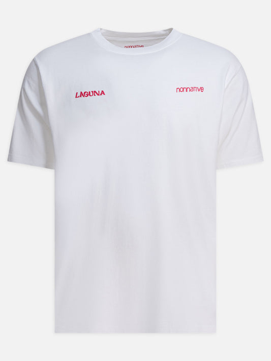 T-shirt girocollo Graphics  Bianco - nonnative Uomo | PLP | VIETTI Online Store 
