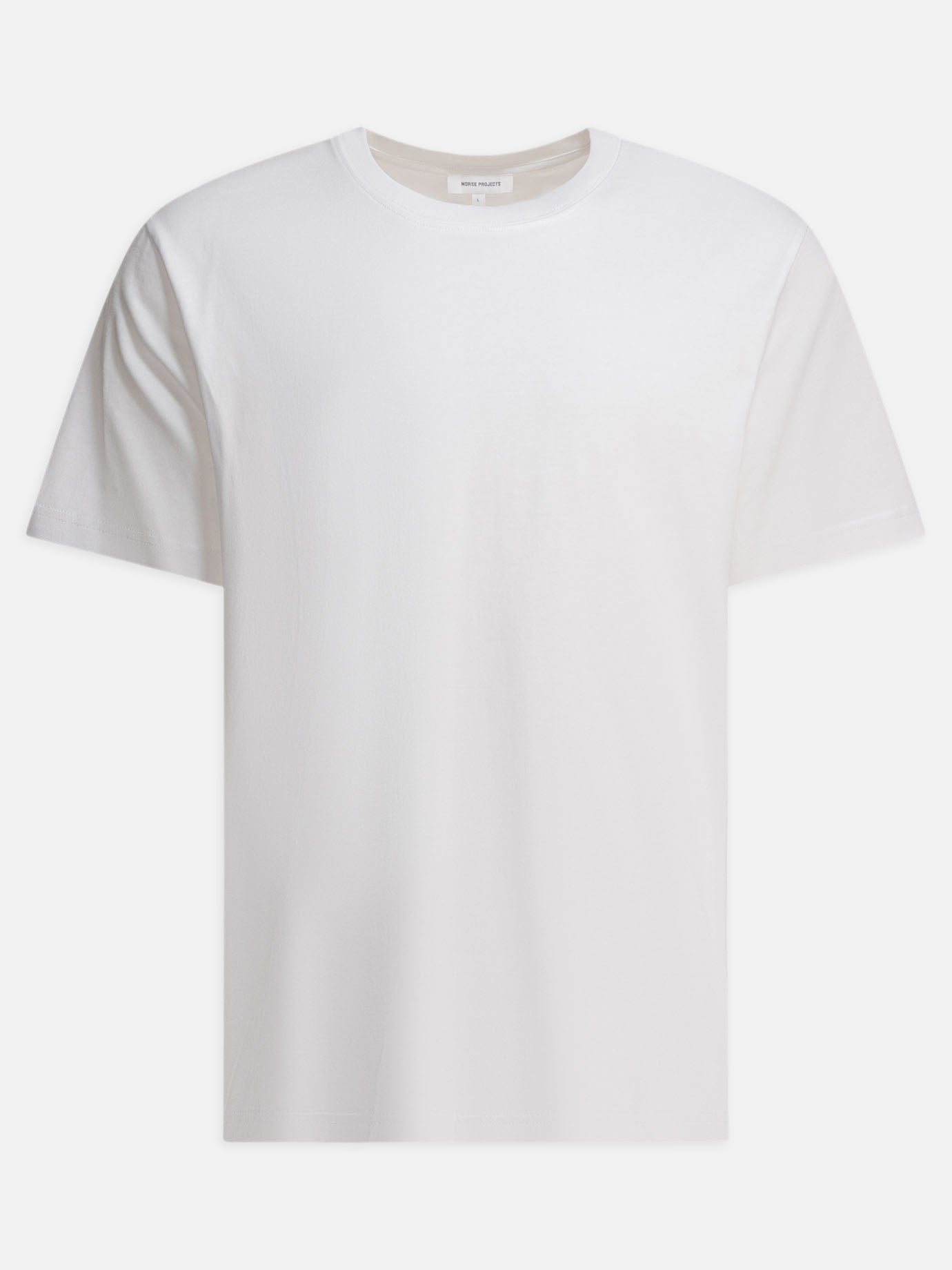 Crewneck t-shirts Solid colour  White - Norse Projects Men | PDP | VIETTI Online Store | thumbnail