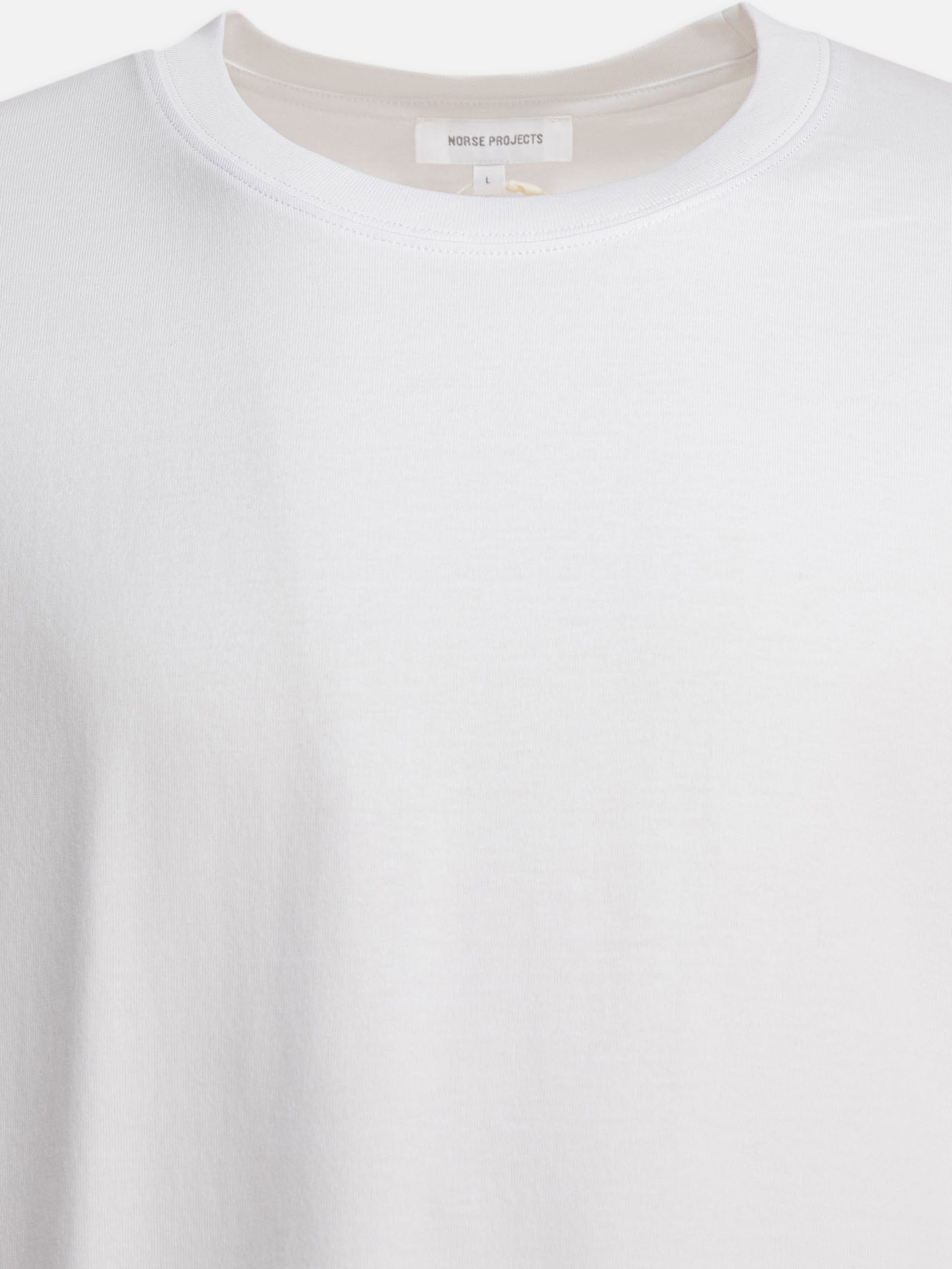 Crewneck t-shirts Solid colour  White - Norse Projects Men | PDP | VIETTI Online Store | thumbnail_3
