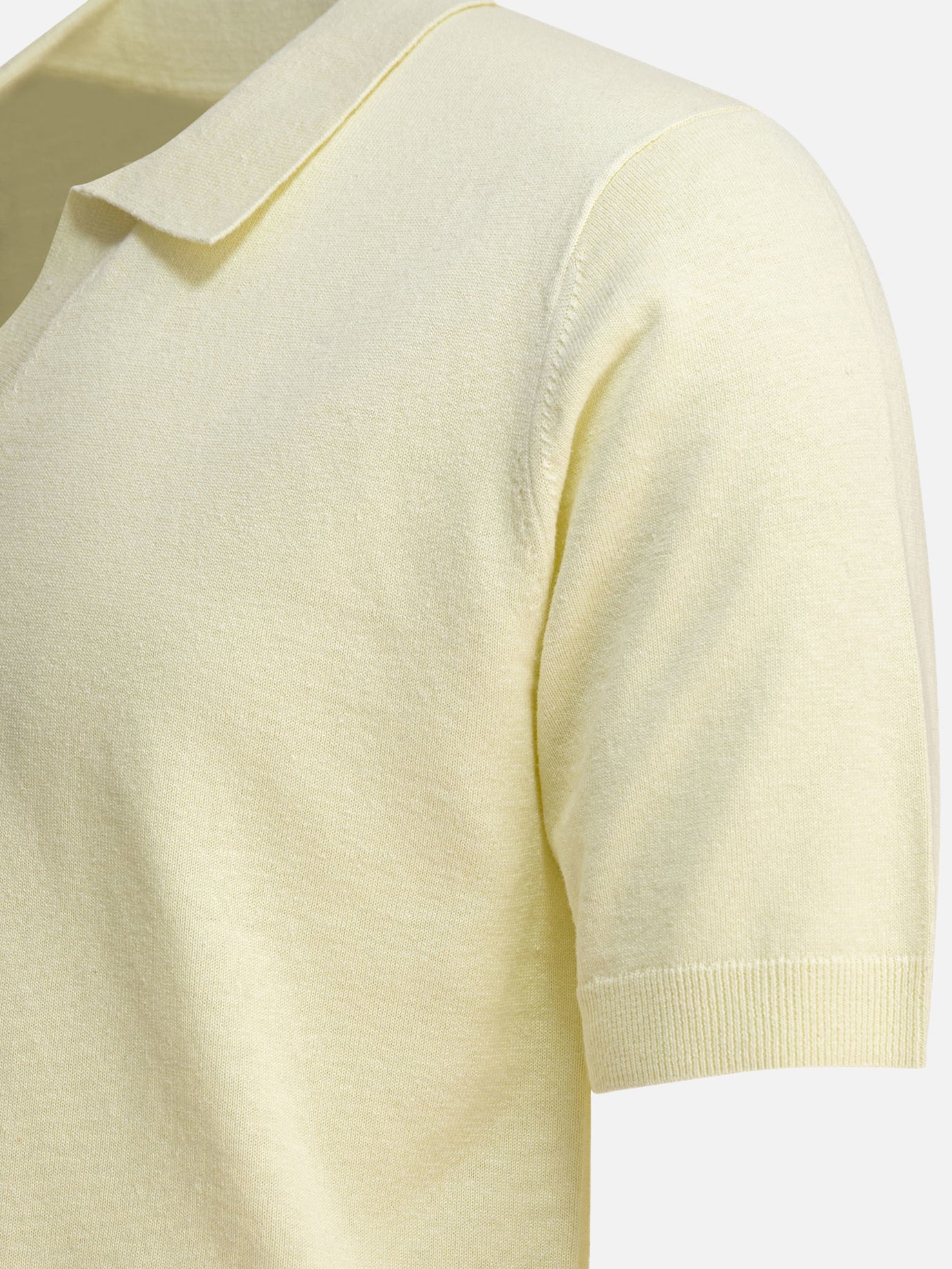 Polo senza bottoni Solid colour  Giallo - Norse Projects Uomo | PDP | VIETTI Online Store | Zoom-Modal_4
