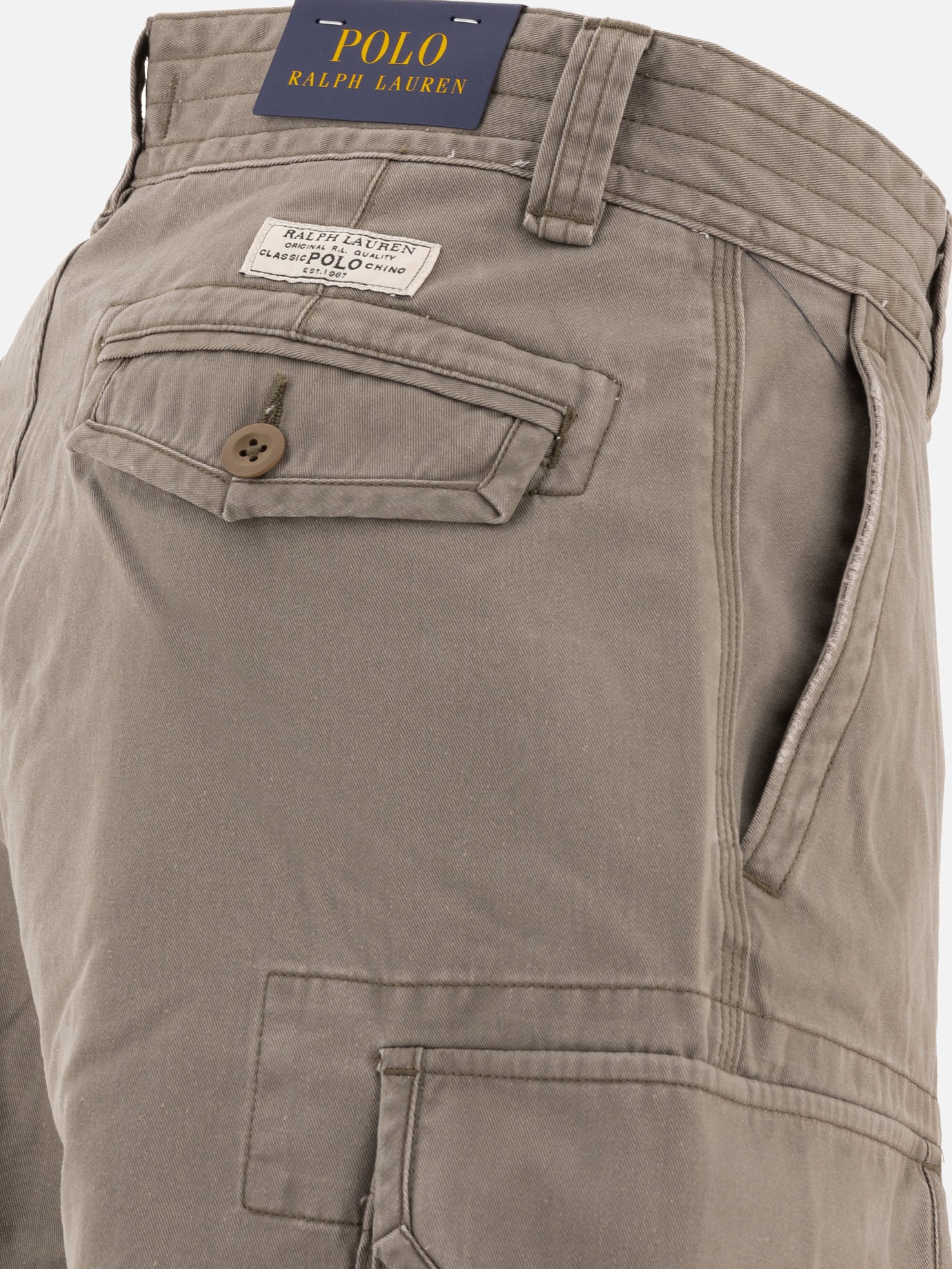 Short cargo Solid colour  Verde - Polo Ralph Lauren Uomo | PDP | VIETTI Online Store | Zoom-Modal_4
