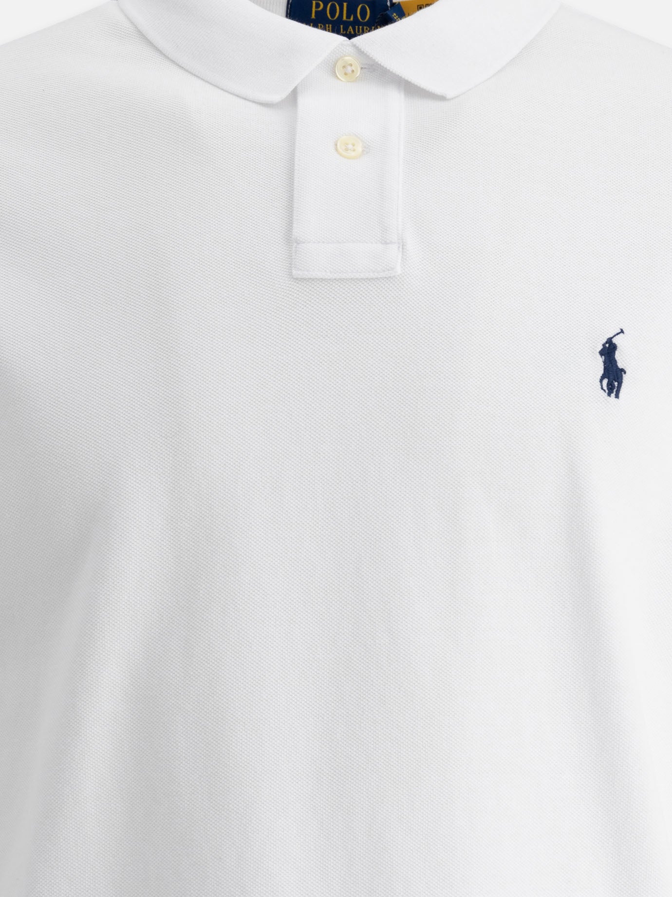 Polo con bottoni Logo  Bianco - Polo Ralph Lauren Uomo | PDP | VIETTI Online Store | thumbnail_3