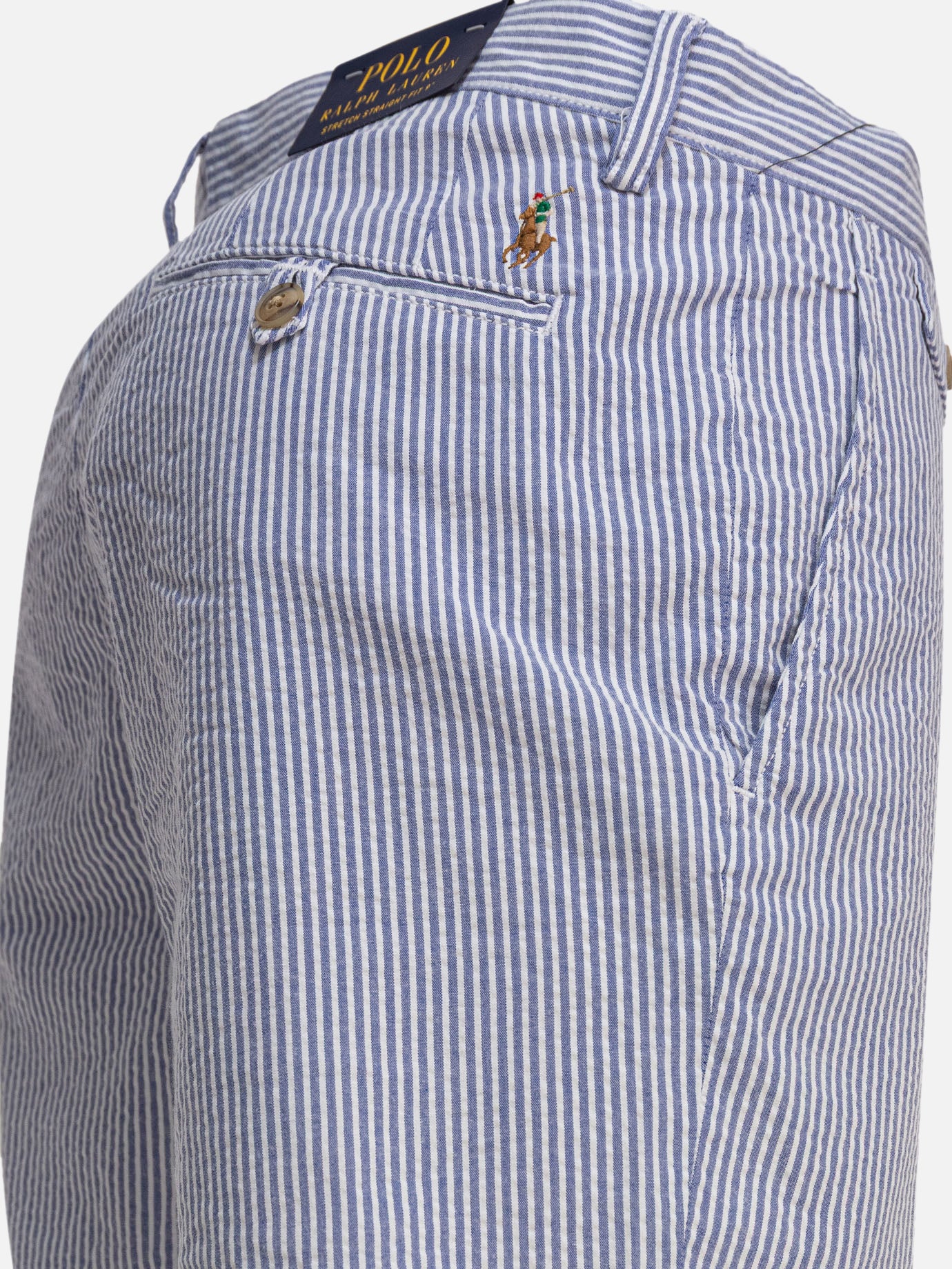 Five pockets shorts Striped  Blue - Polo Ralph Lauren Men | PDP | VIETTI Online Store | thumbnail_3
