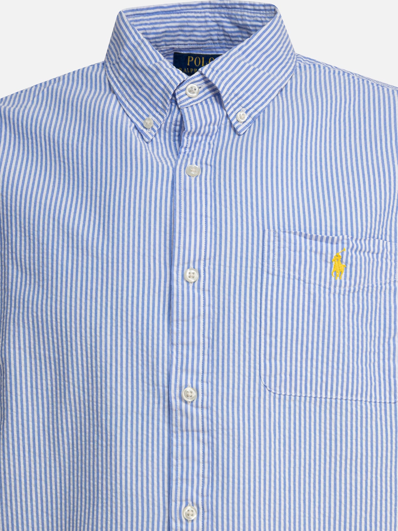 Camicie casual Striped  Azzurro - Polo Ralph Lauren Uomo | PDP | VIETTI Online Store | thumbnail_3