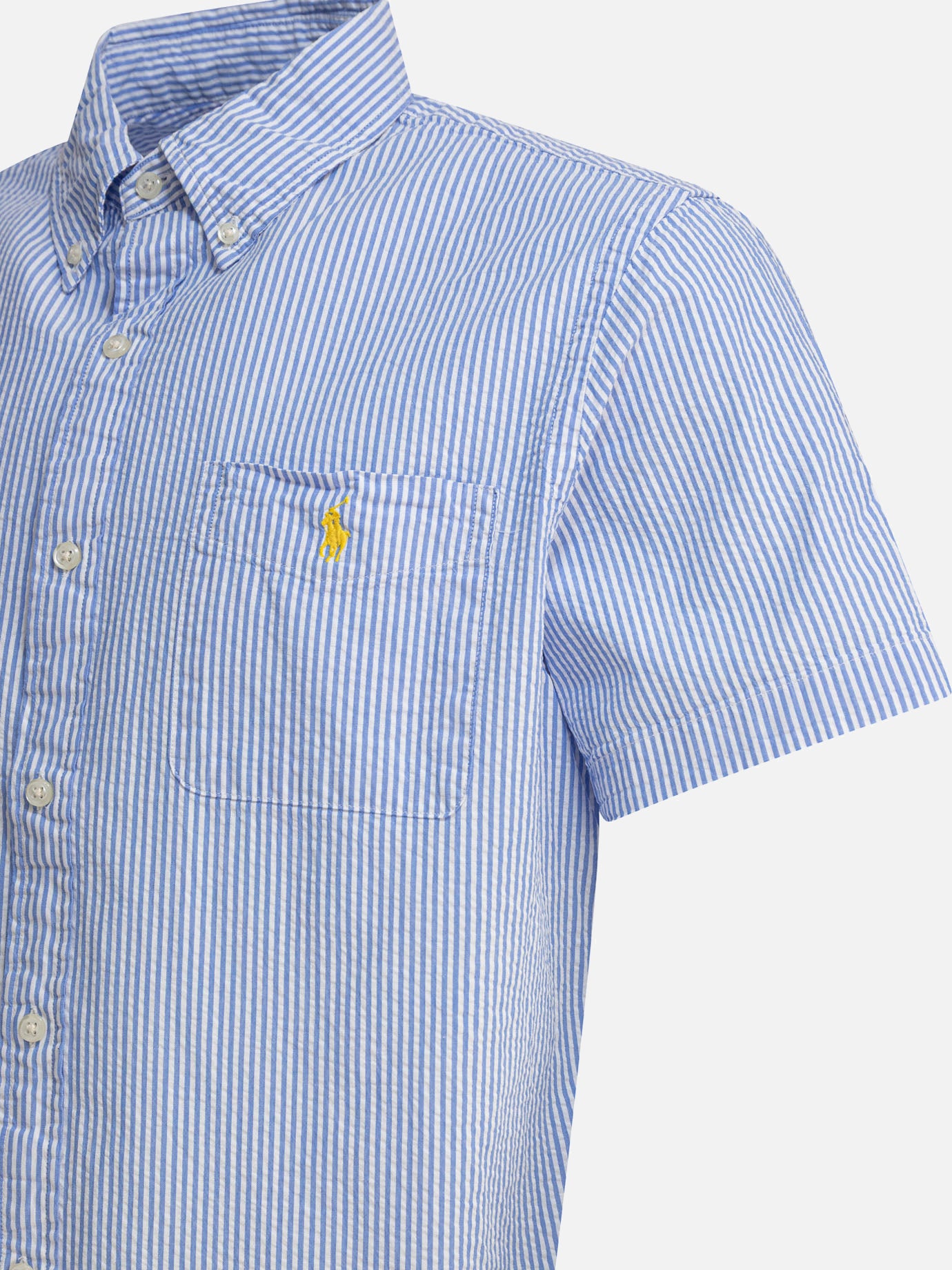 Camicie casual Striped  Azzurro - Polo Ralph Lauren Uomo | PDP | VIETTI Online Store | thumbnail_4