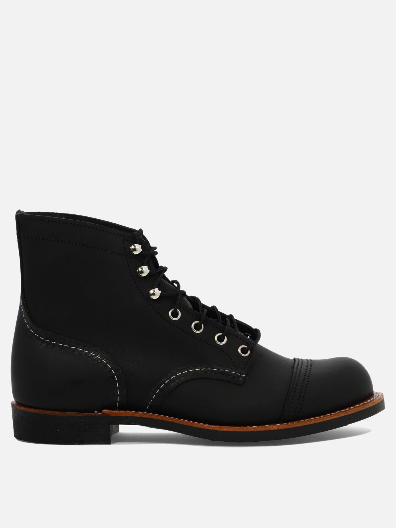 Lace-up boots 08084  Black - Red Wing Shoes Men | PDP | VIETTI Online Store | thumbnail