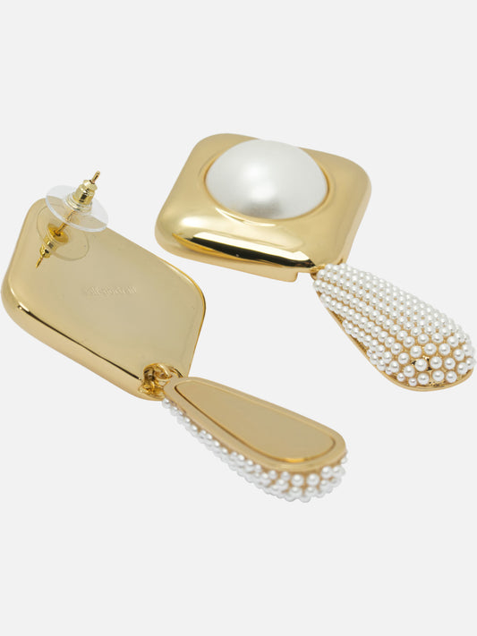 Orecchini 80% brass 20% stainless steel - 100% faux pearl  Oro - Self-portrait Donna | PLP | VIETTI Online Store | 2
