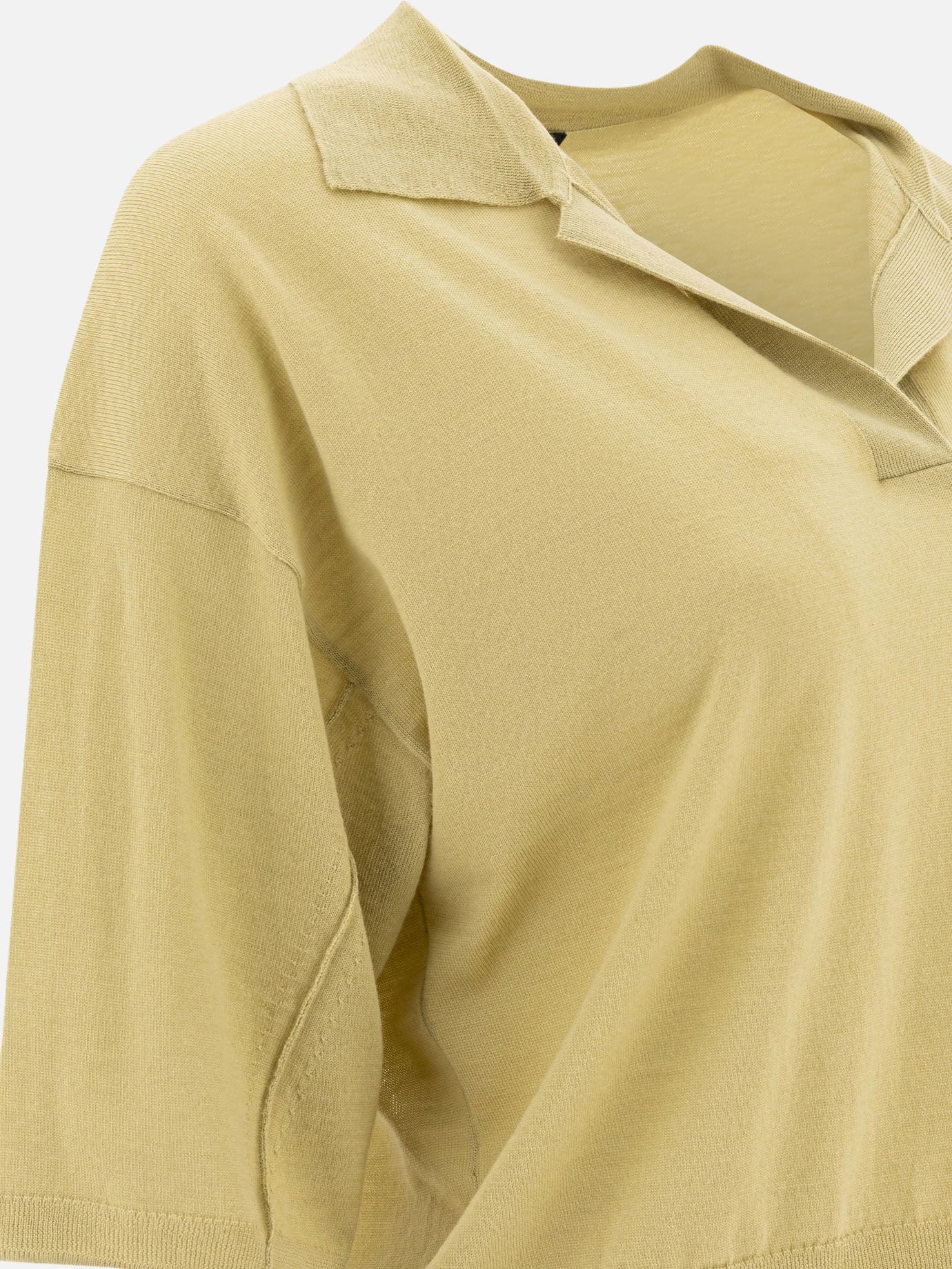 Polo shirts without buttons Solid colour  Green - Soeur Women | PDP | VIETTI Online Store | thumbnail_4