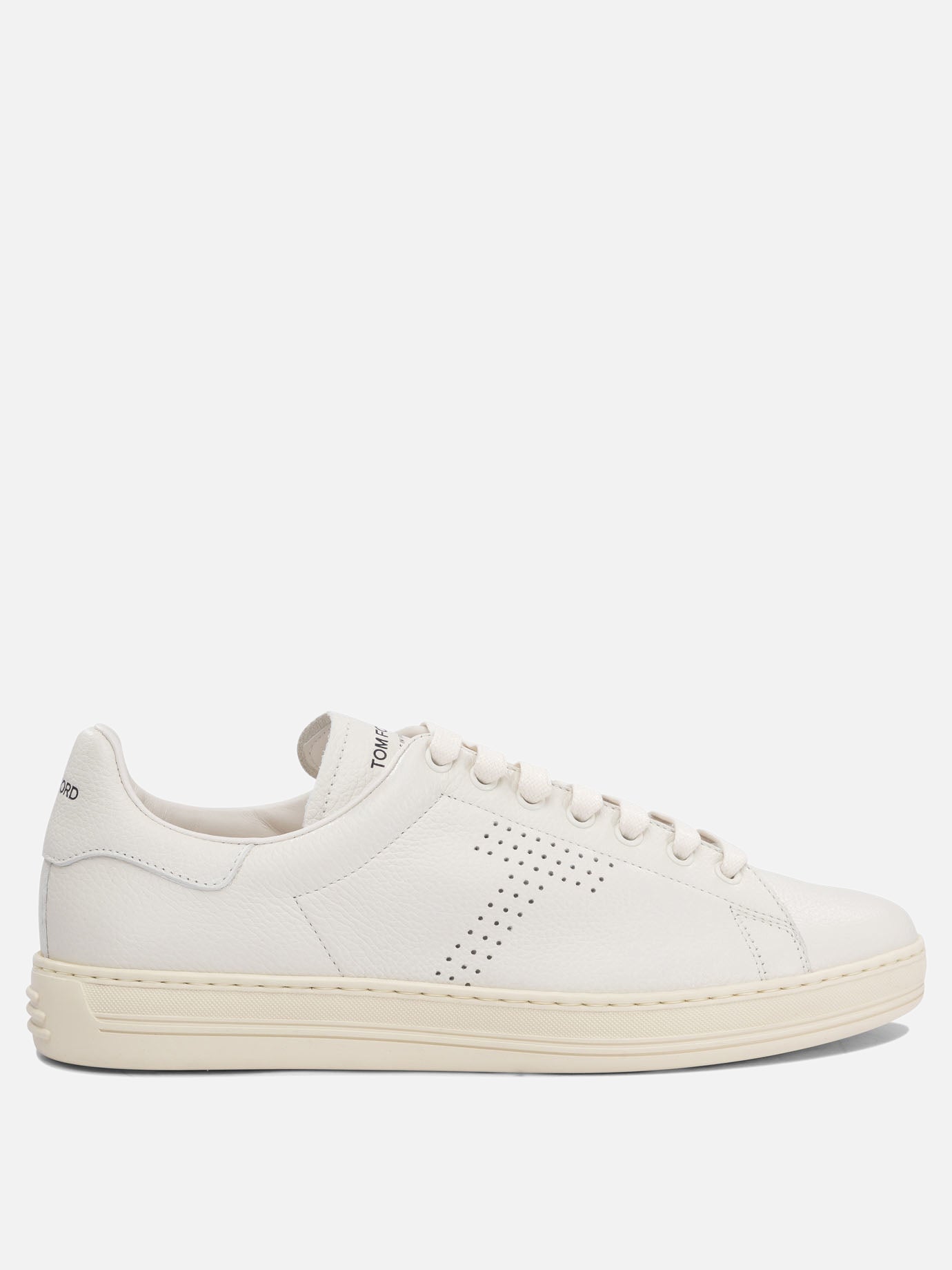 Low top sneakers 100% leather - 100% rubber  White - Tom Ford Men | PDP | VIETTI Online Store | thumbnail