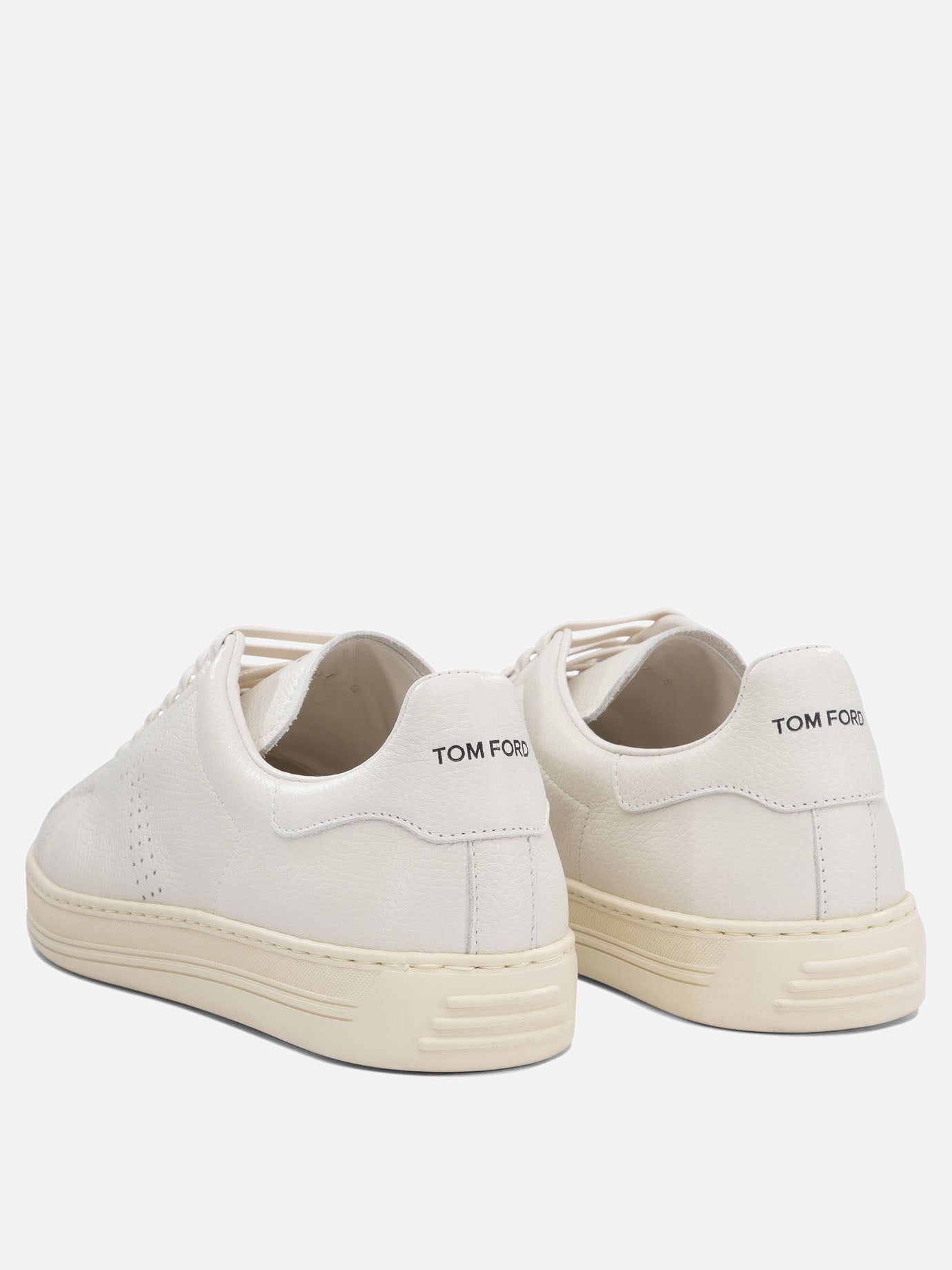 Low top sneakers 100% leather - 100% rubber  White - Tom Ford Men | PDP | VIETTI Online Store | Zoom-Modal_4
