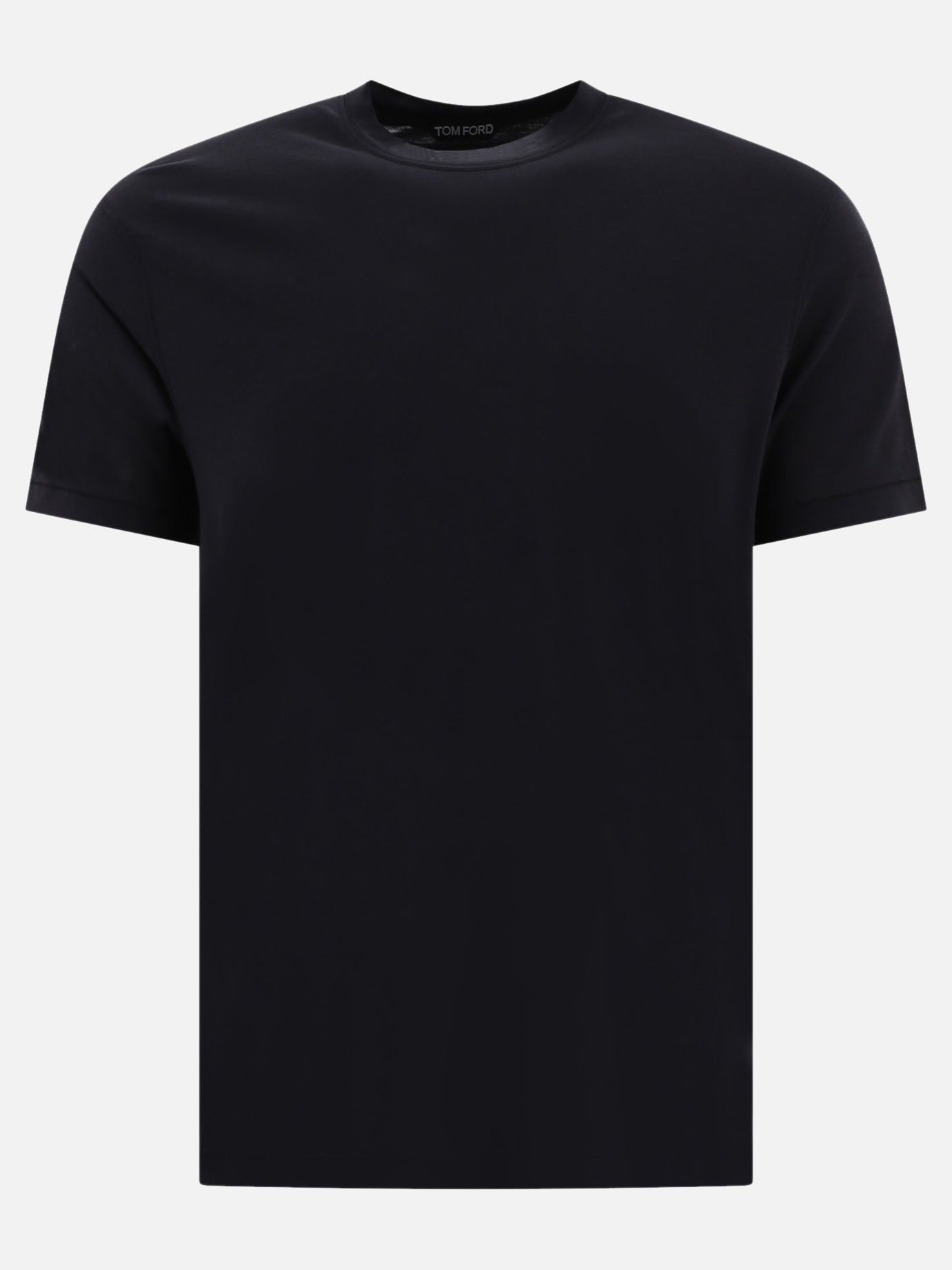 T-shirt girocollo Solid colour  Nero - Tom Ford Uomo | PDP | VIETTI Online Store | thumbnail