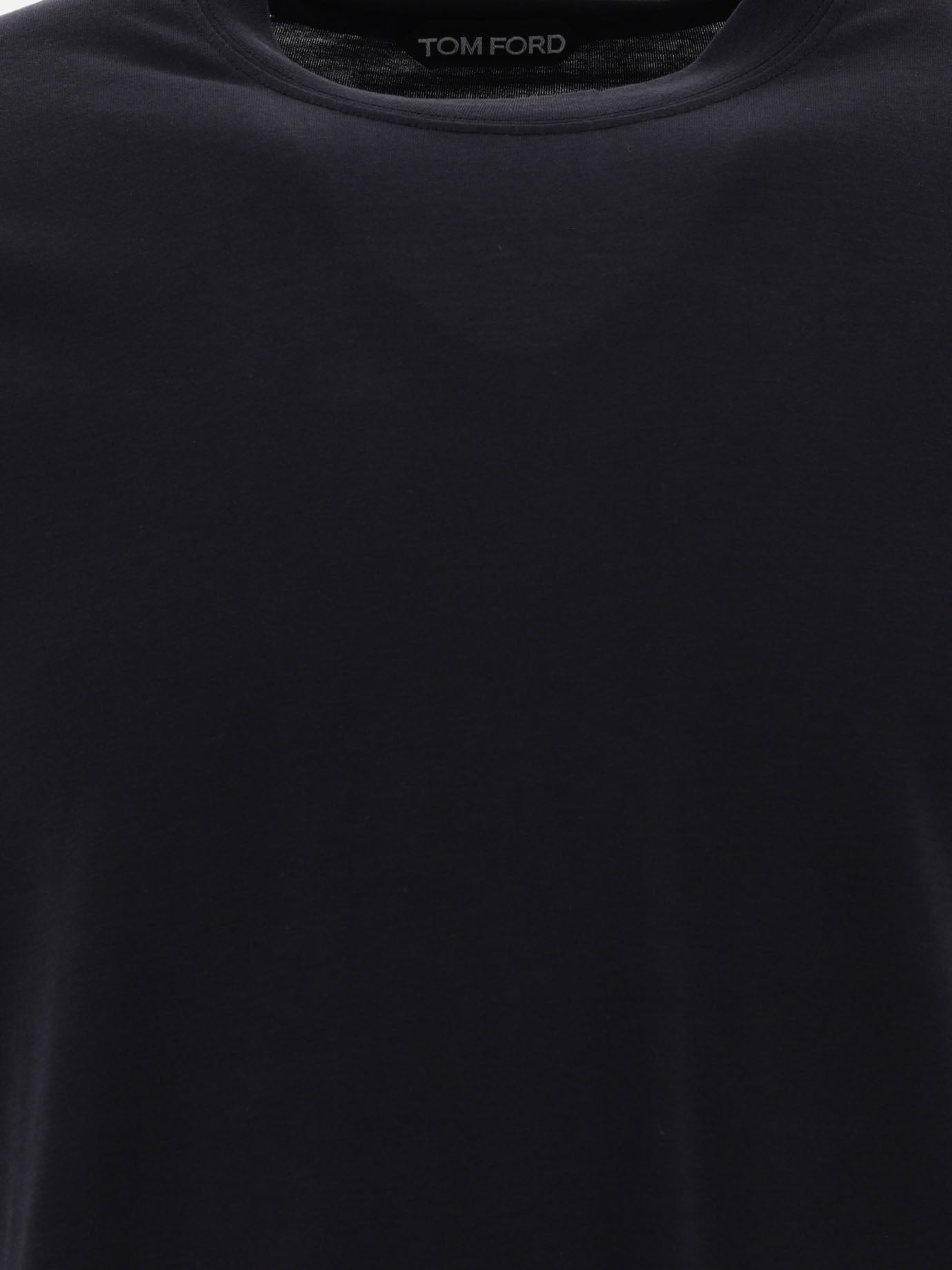 T-shirt girocollo Solid colour  Nero - Tom Ford Uomo | PDP | VIETTI Online Store | Zoom-Modal_3
