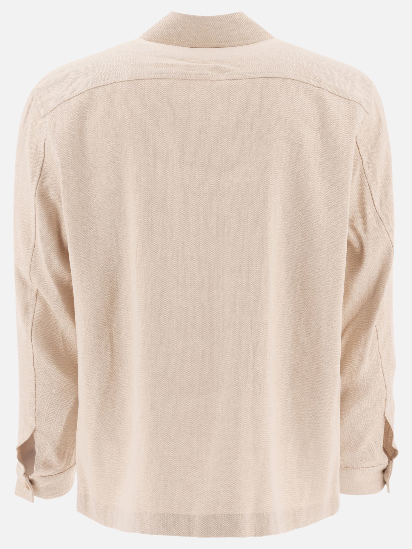 Overshirt jackets Solid colour  Beige - Vince Men | PDP | VIETTI Online Store | thumbnail_2