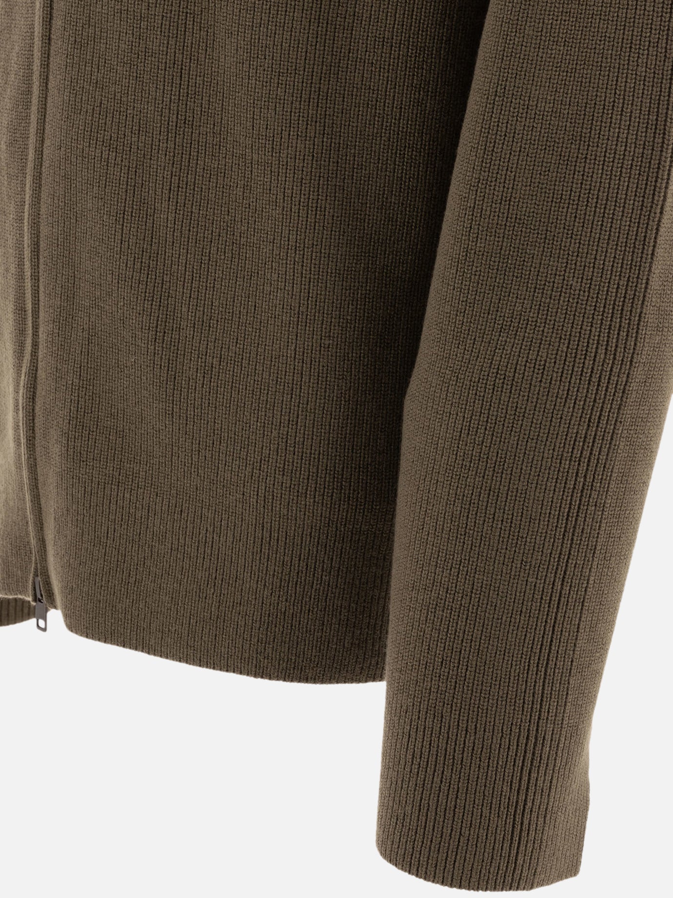 Maglioni con zip Solid colour  Verde - Vince Uomo | PDP | VIETTI Online Store | thumbnail_4