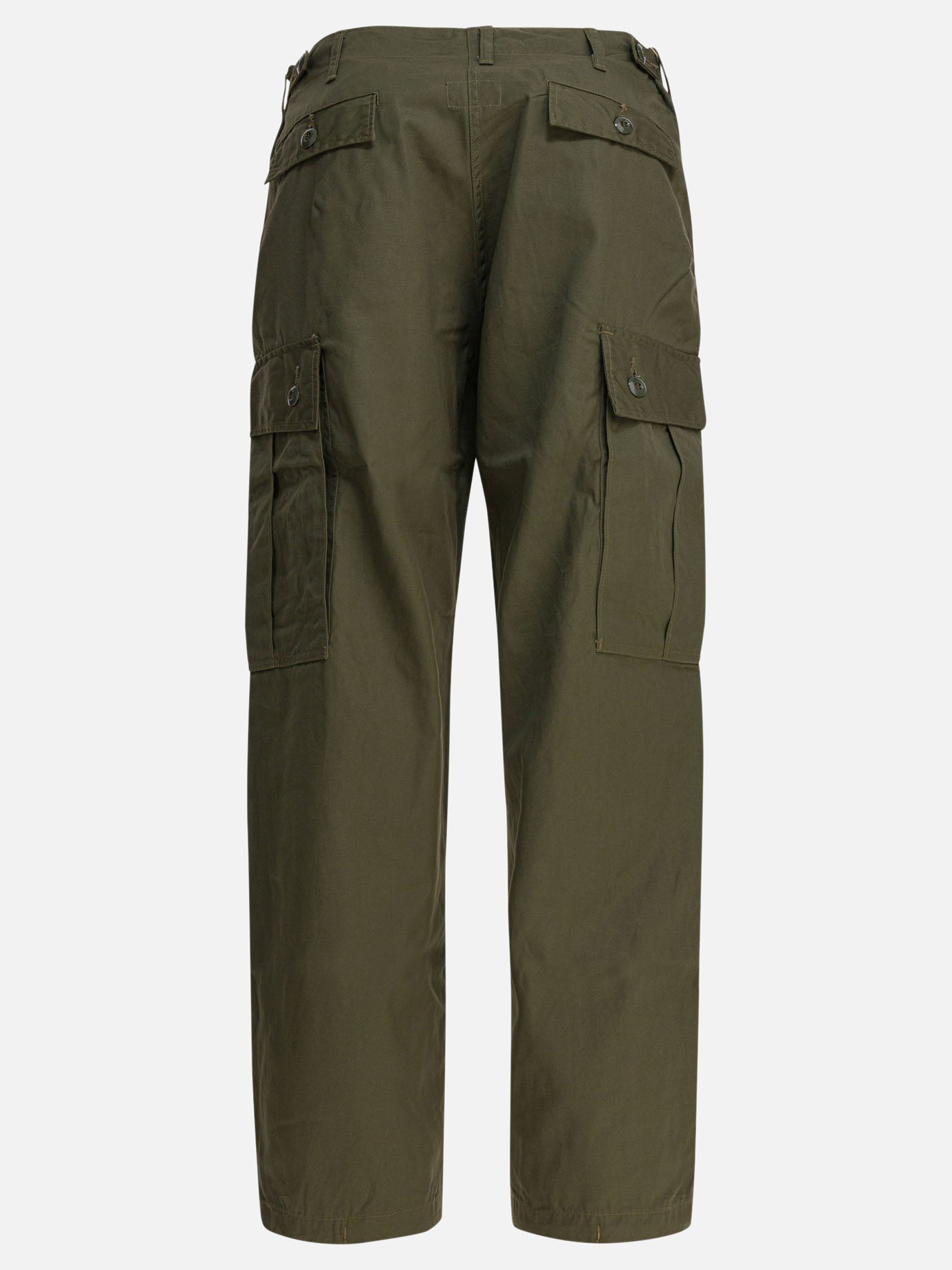 Pantaloni cargo & parachute Solid colour  Verde - Buzz Rickson's Uomo | PDP | VIETTI Online Store | Zoom-Modal_2
