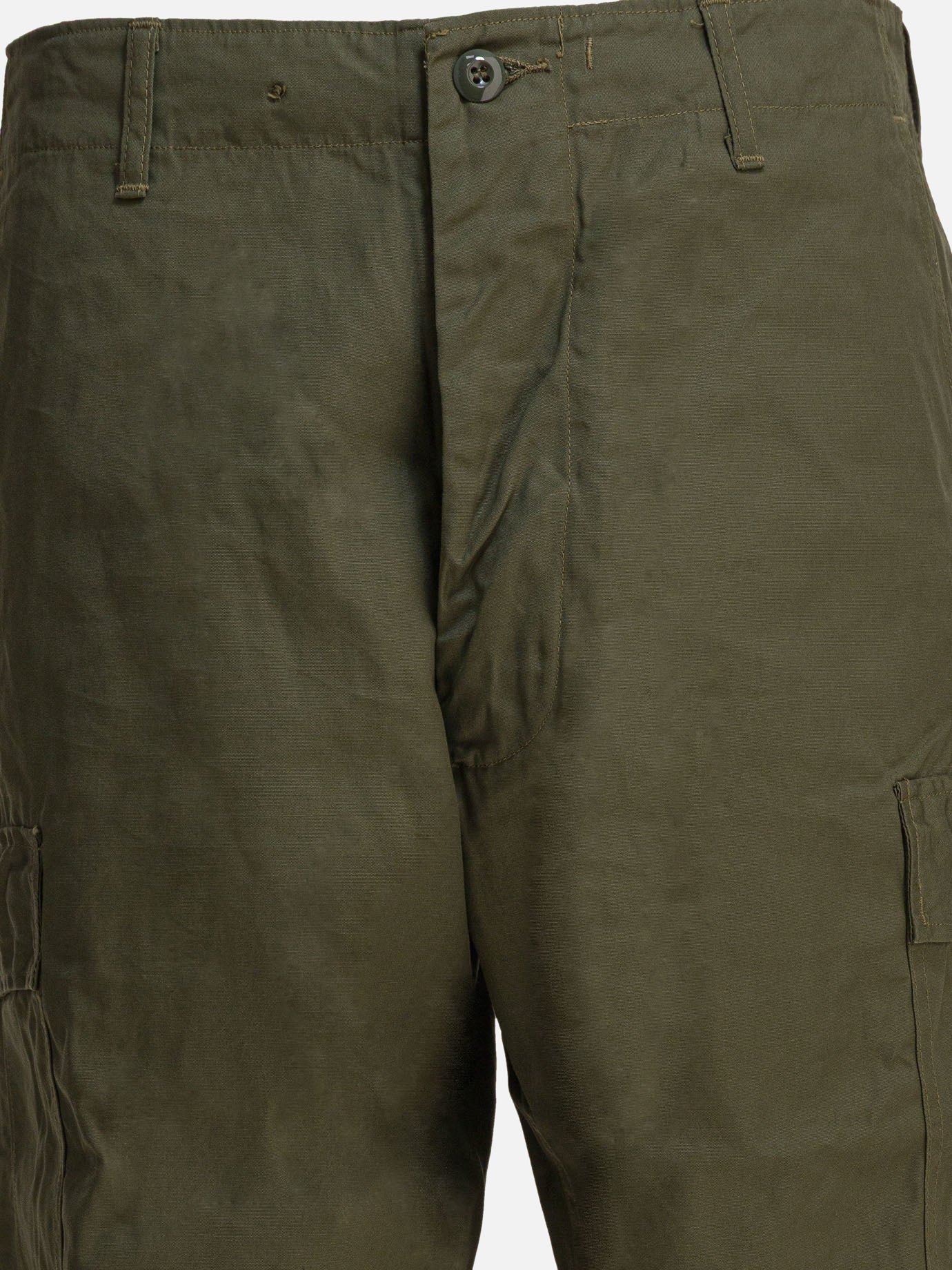 Pantaloni cargo & parachute Solid colour  Verde - Buzz Rickson&#39;s Uomo | PDP | VIETTI Online Store | thumbnail_3