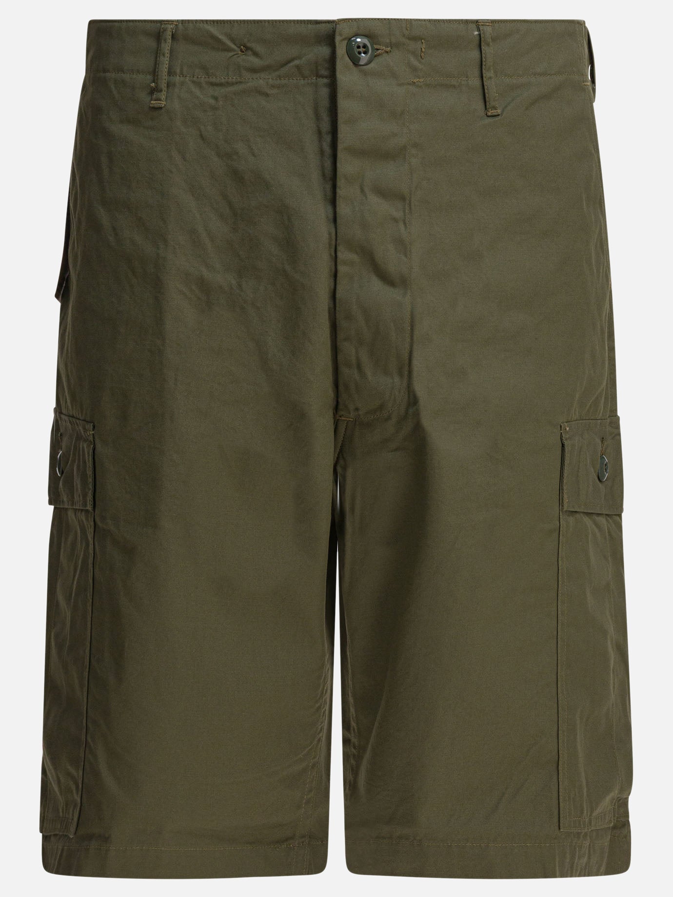 Short cargo Solid colour  Verde - Buzz Rickson&#39;s Uomo | PDP | VIETTI Online Store | thumbnail