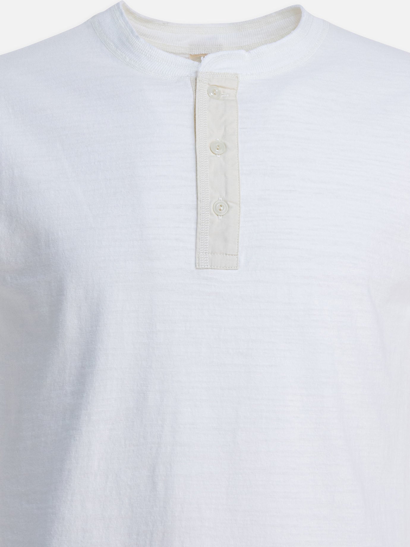 T-shirt girocollo Solid colour  Bianco - Buzz Rickson&#39;s Uomo | PDP | VIETTI Online Store | thumbnail_3