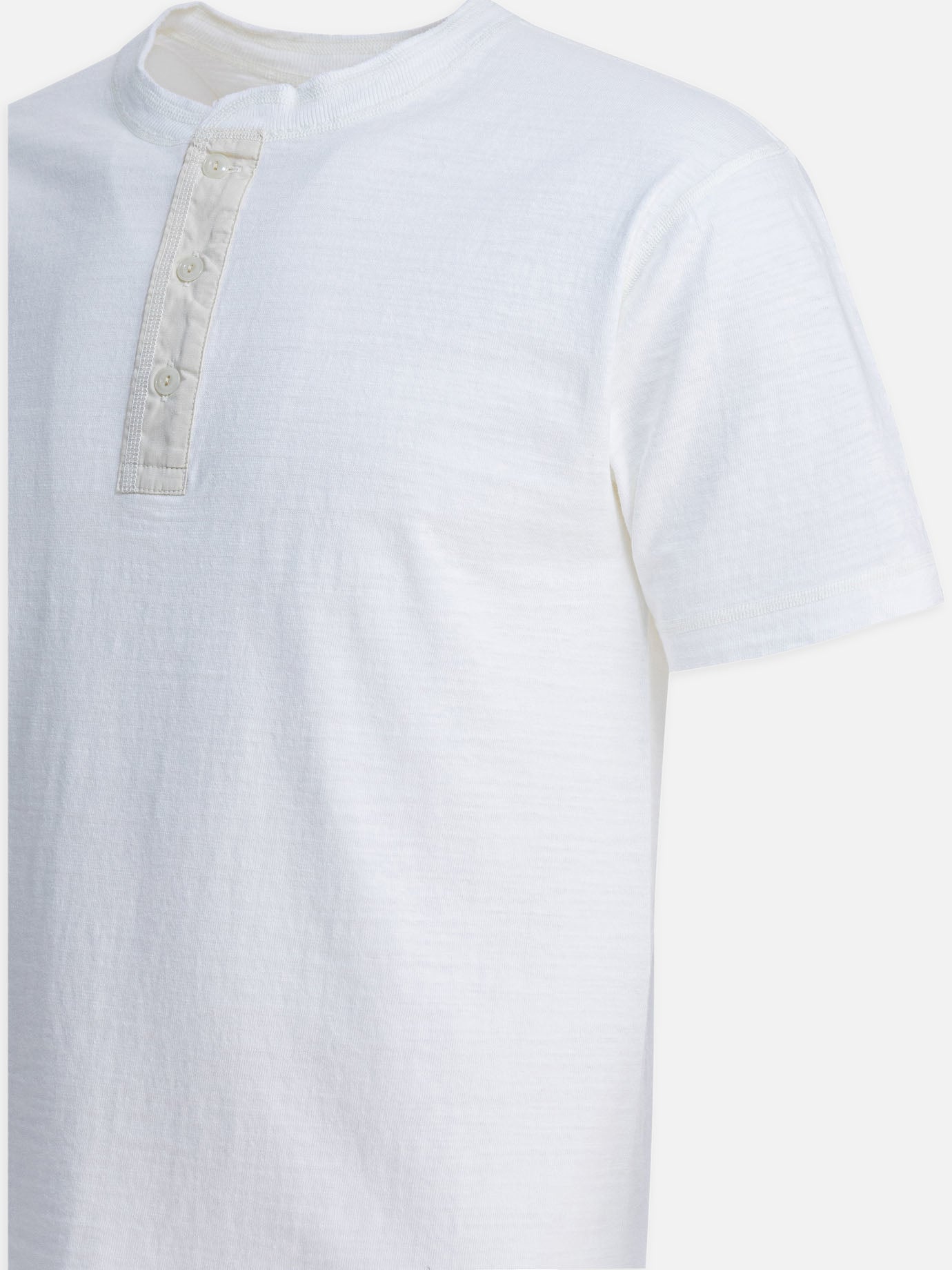 T-shirt girocollo Solid colour  Bianco - Buzz Rickson&#39;s Uomo | PDP | VIETTI Online Store | thumbnail_4