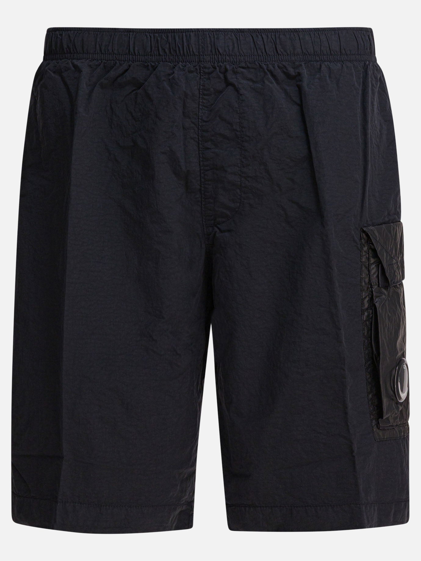 Short da mare Solid colour  Nero - C.P. Company Uomo | PDP | VIETTI Online Store | Zoom-Modal
